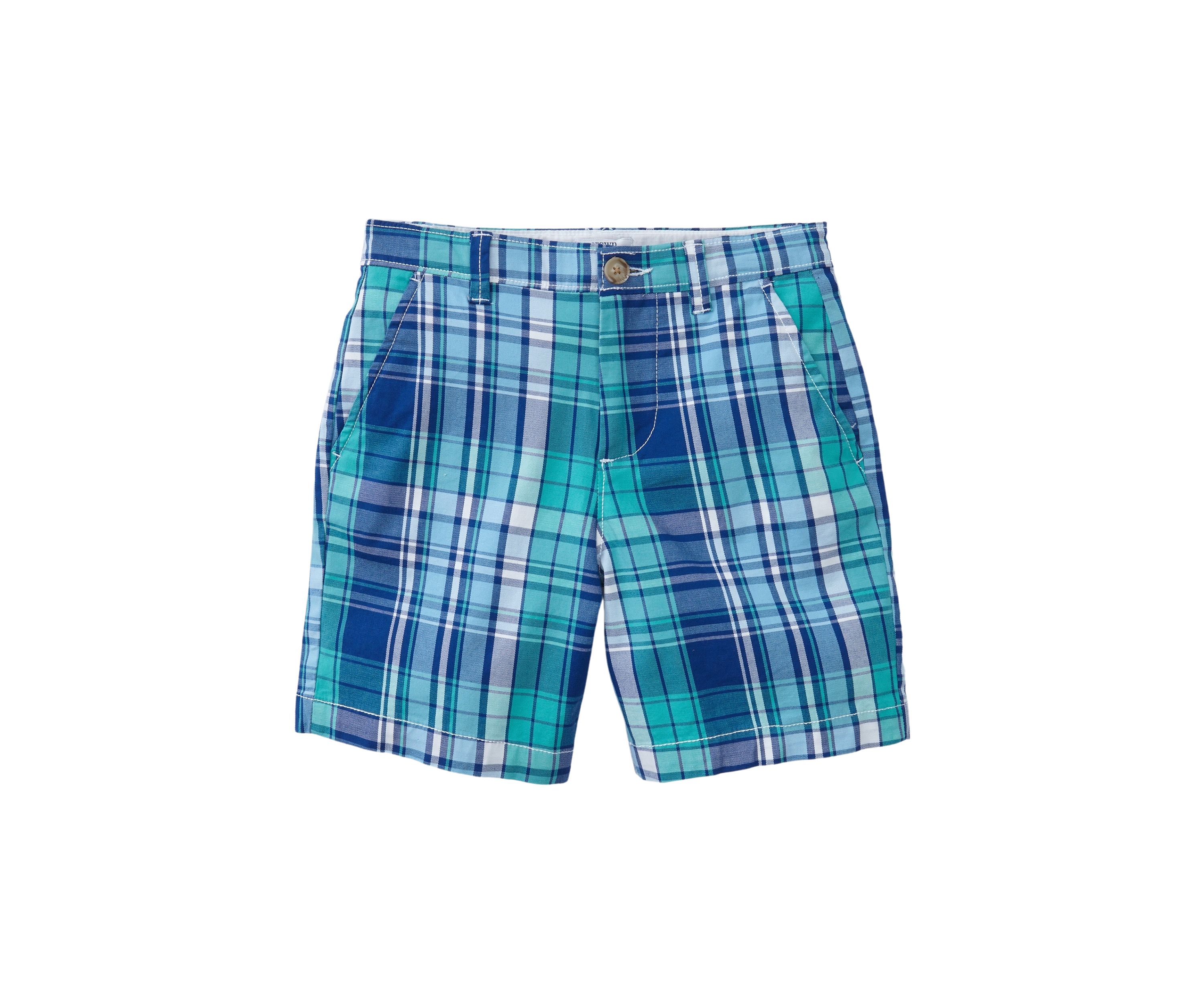 Boys 8-20 Twill Yarn Dyed Shorts
