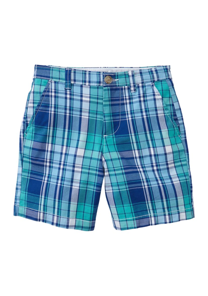 Boys 8-20 Twill Yarn Dyed Shorts