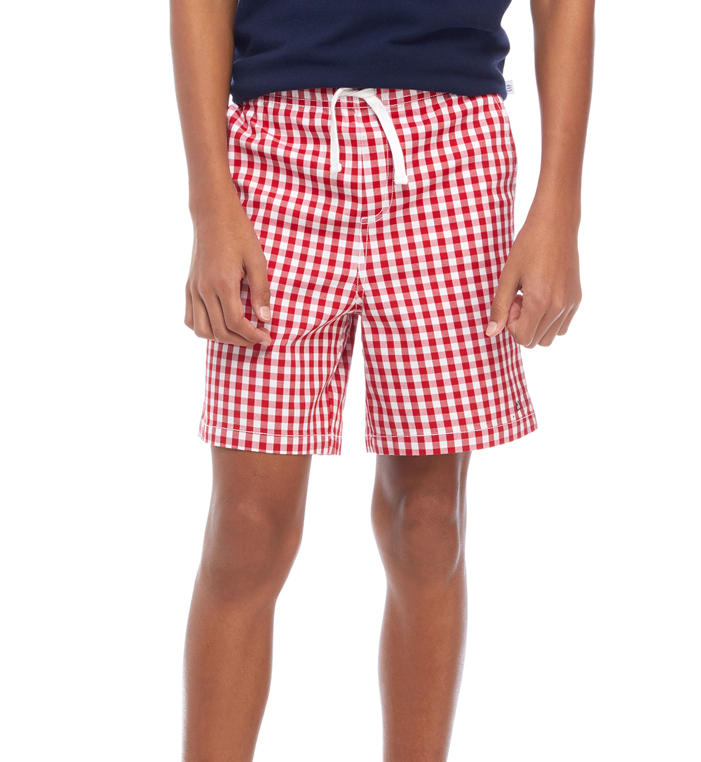 Boys 8-20 Printed Twill Deck Shorts