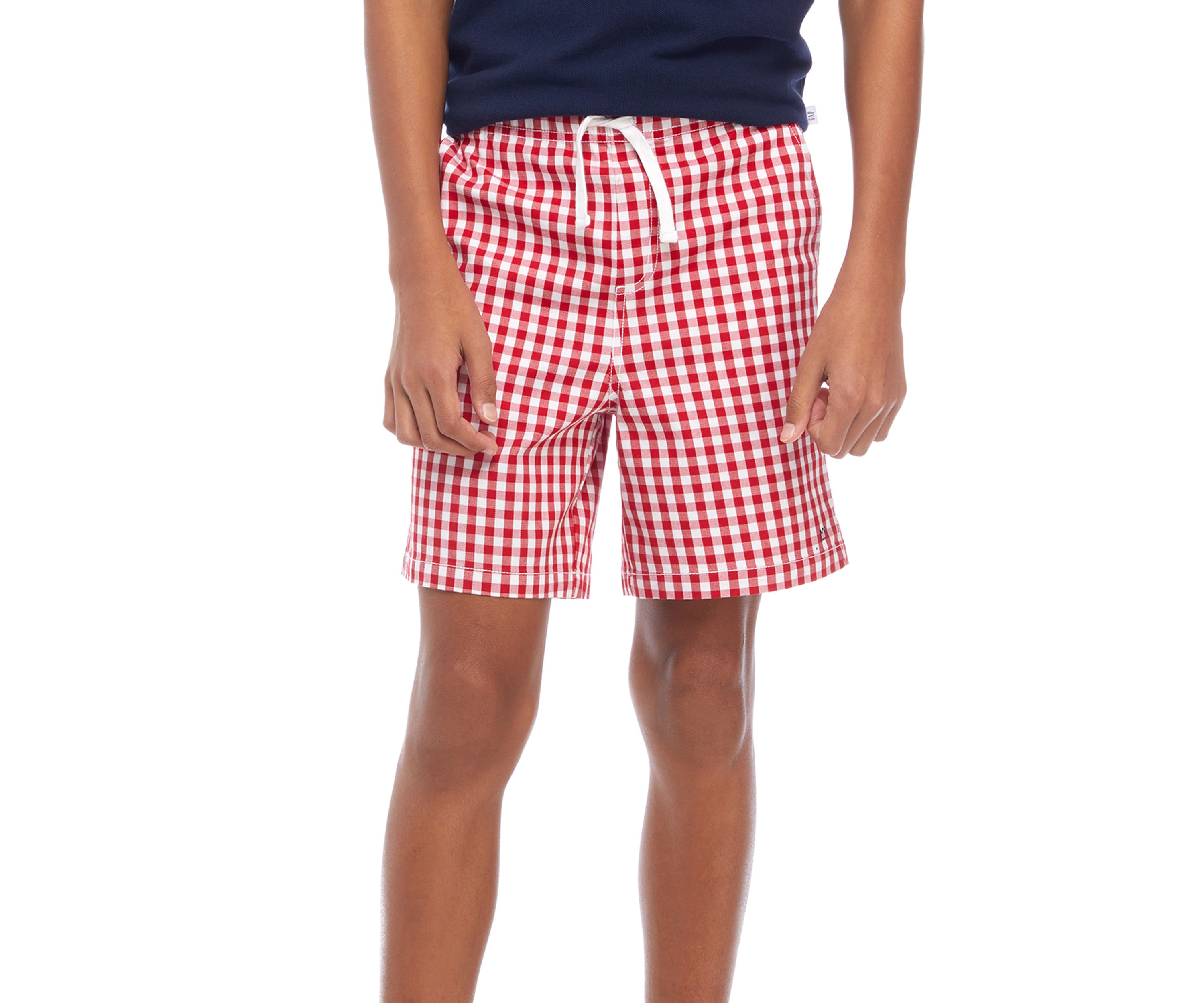 Boys 8-20 Printed Twill Deck Shorts