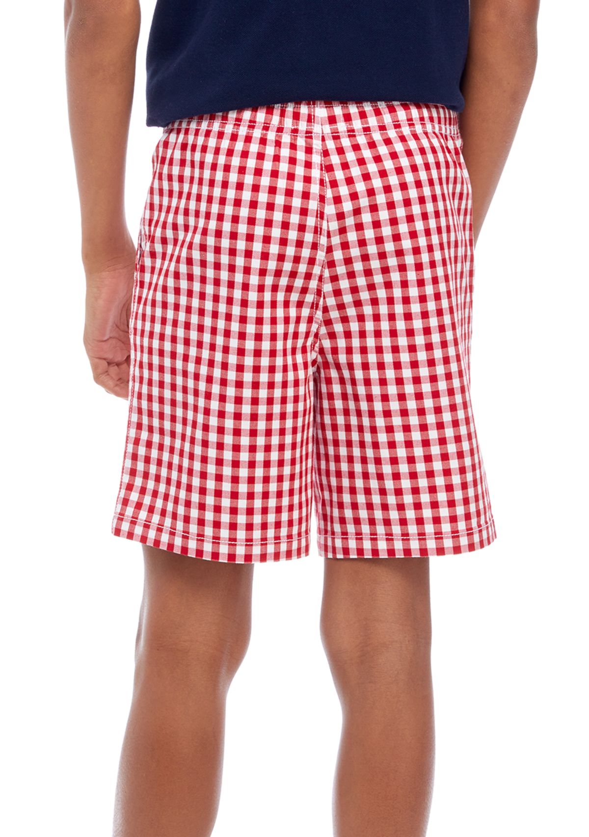 Boys 8-20 Printed Twill Deck Shorts