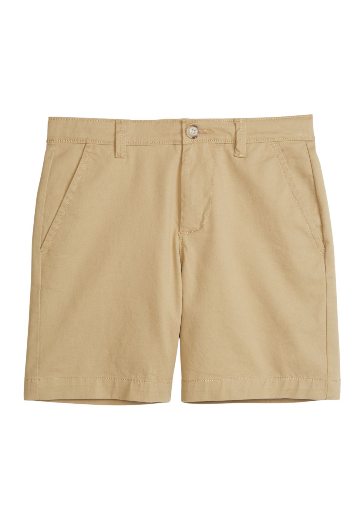 Boys 8-20 Twill Solid Shorts