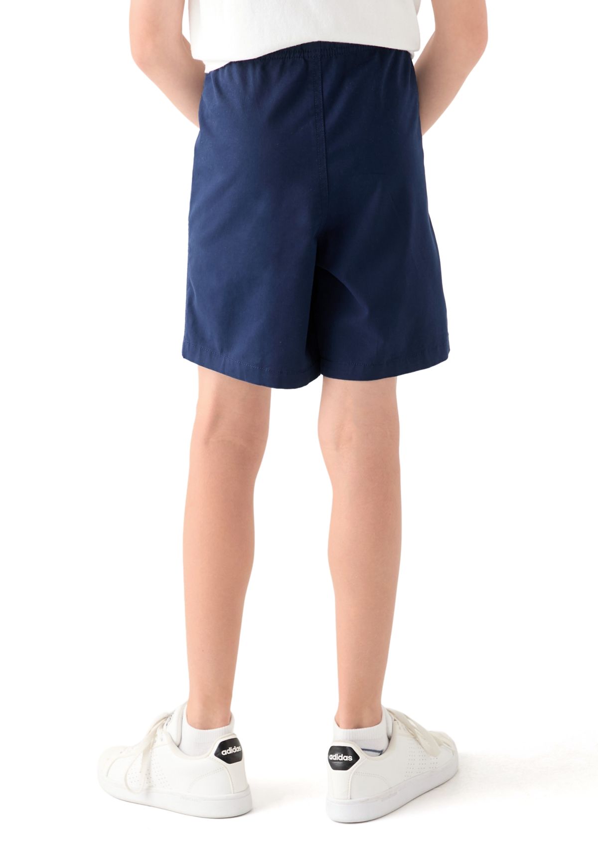 Boys 8-20 Solid Twill Deck Shorts