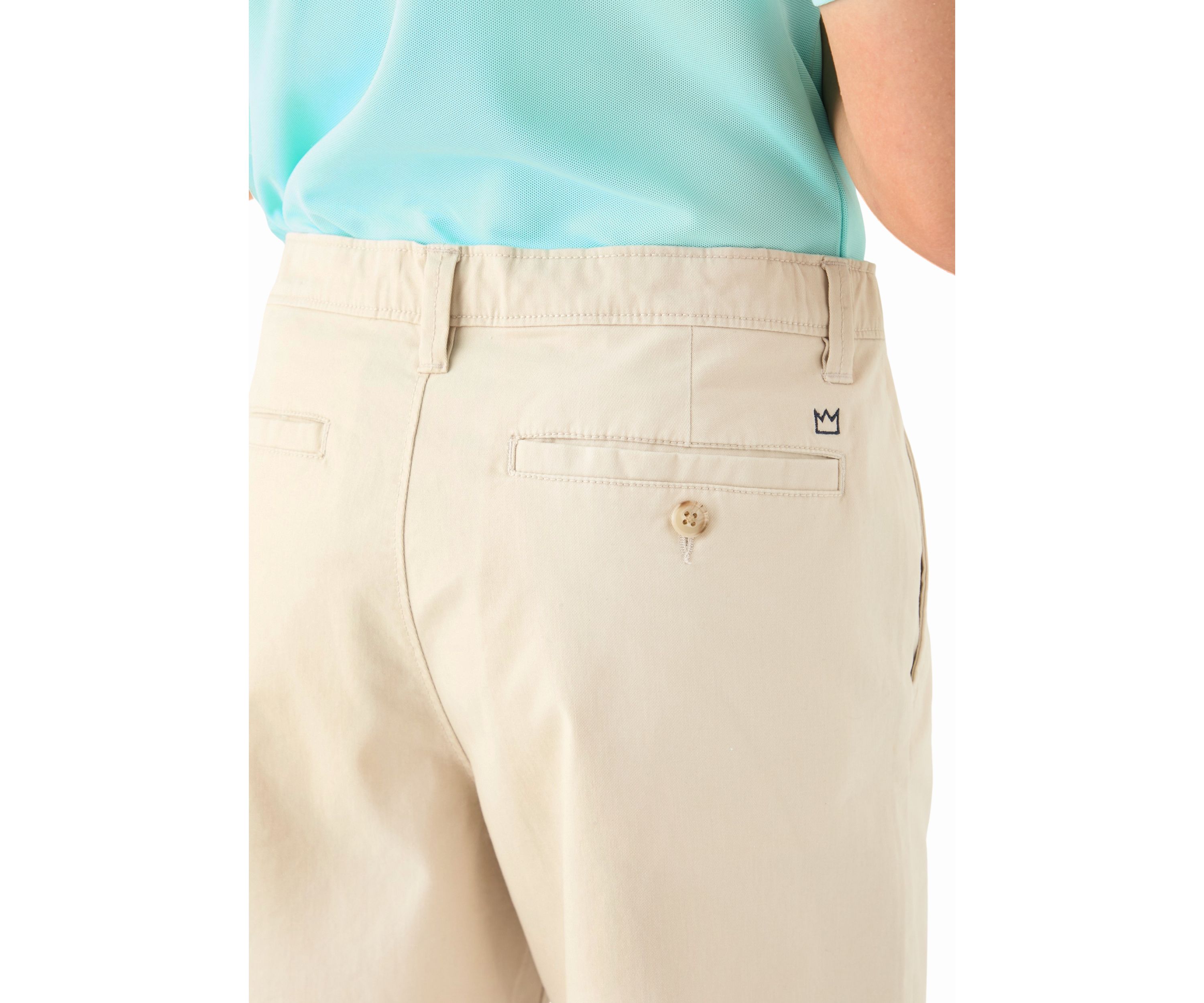 Boys 8-20 Twill Solid Shorts