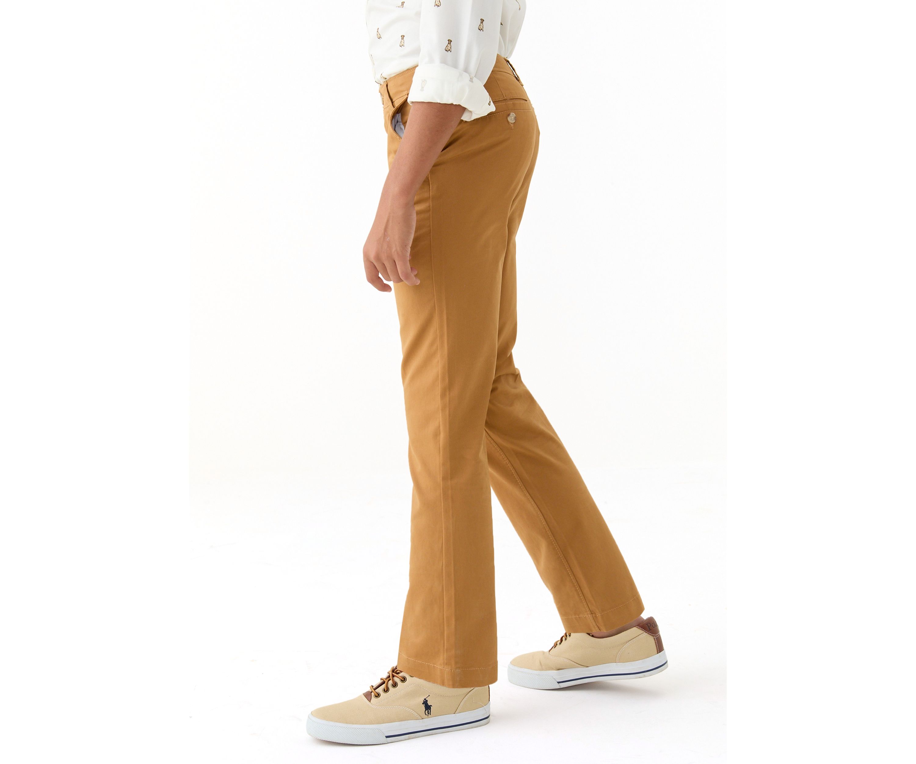 Boys 8-20 Twill Solid Pants