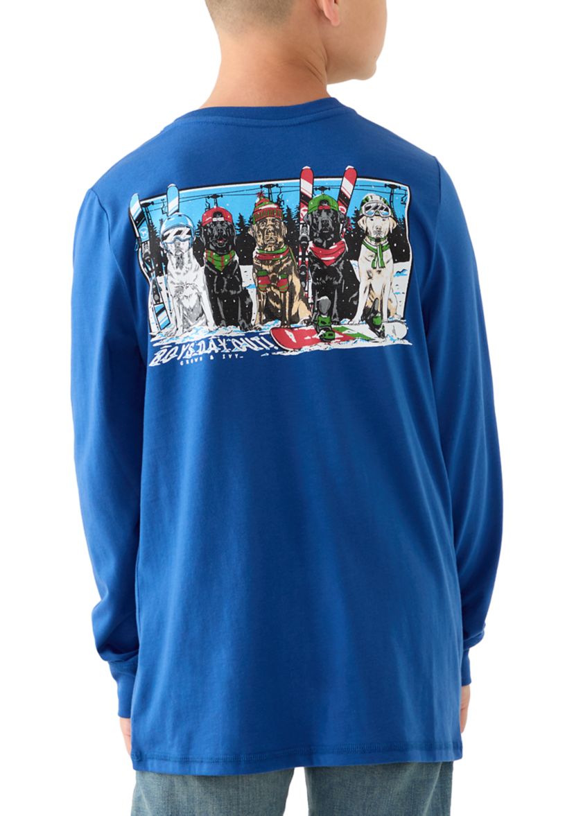 Boys 8-20 Dog in Cooler Graphic T-Shirt