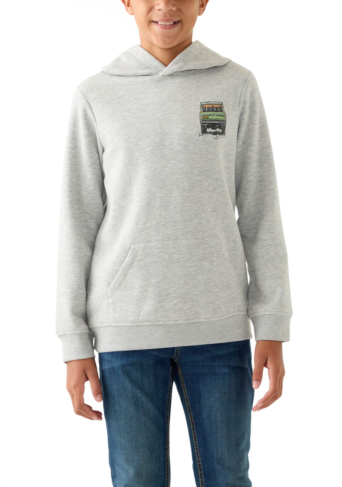 Boys 8-20 Long Sleeve Graphic Hoodie 
