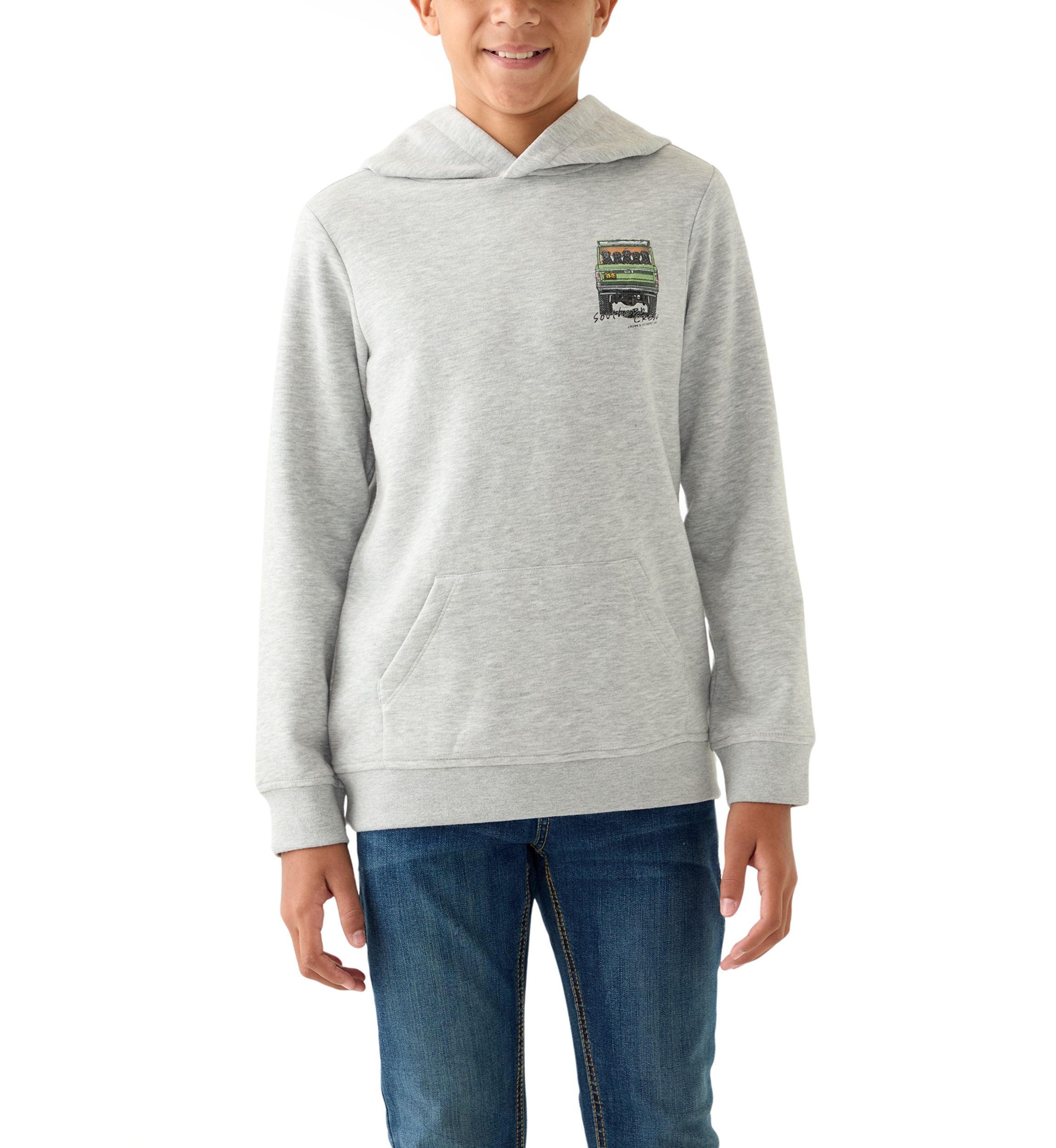 Boys 8-20 Long Sleeve Graphic Hoodie 
