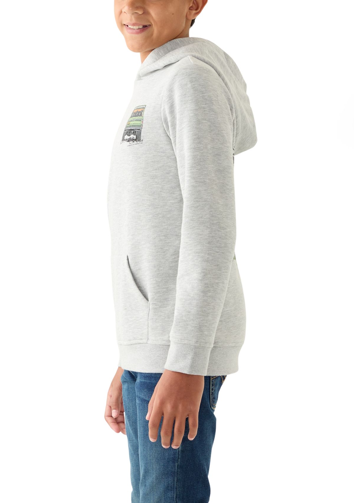 Boys 8-20 Long Sleeve Graphic Hoodie 