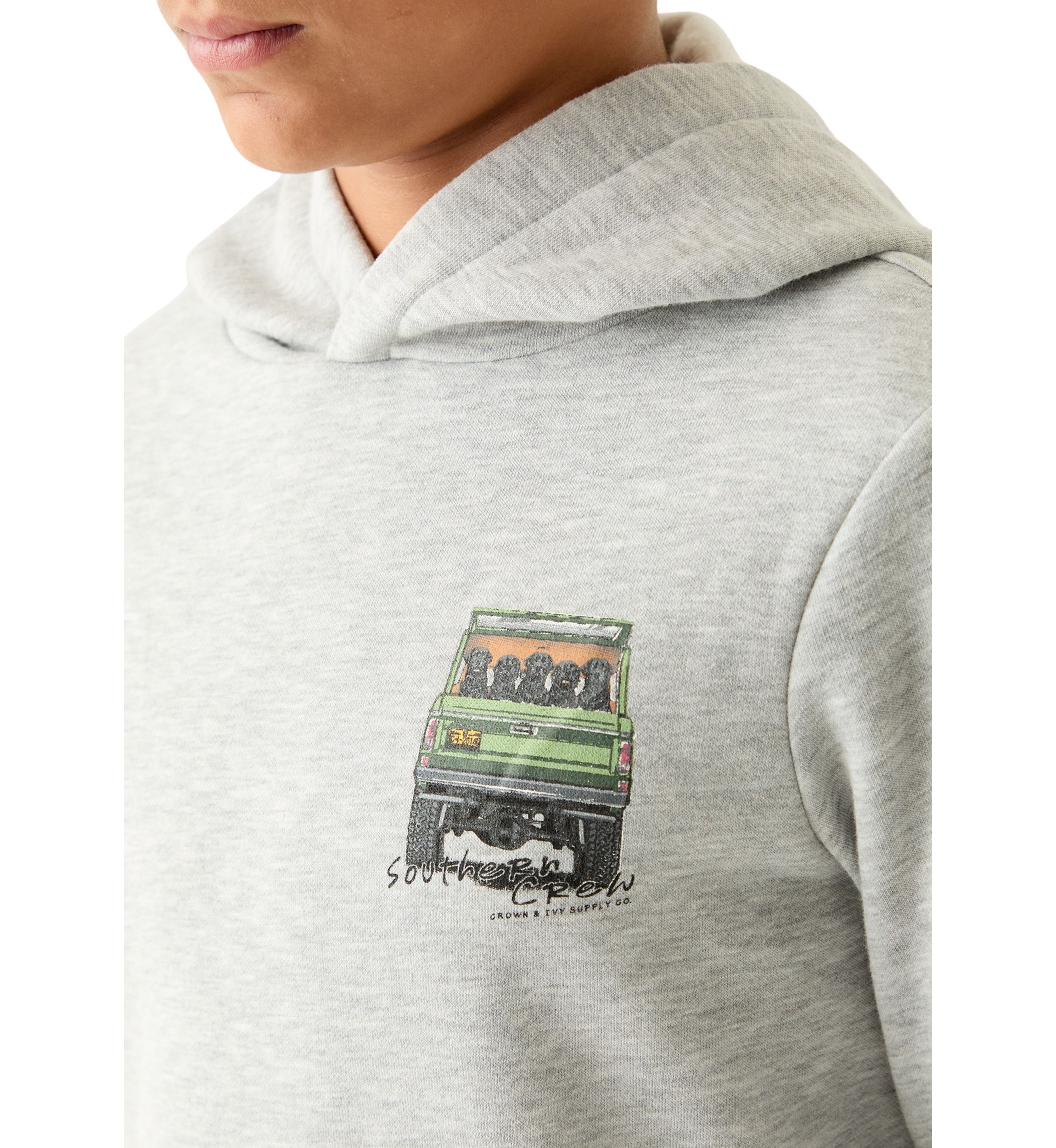 Boys 8-20 Long Sleeve Graphic Hoodie 