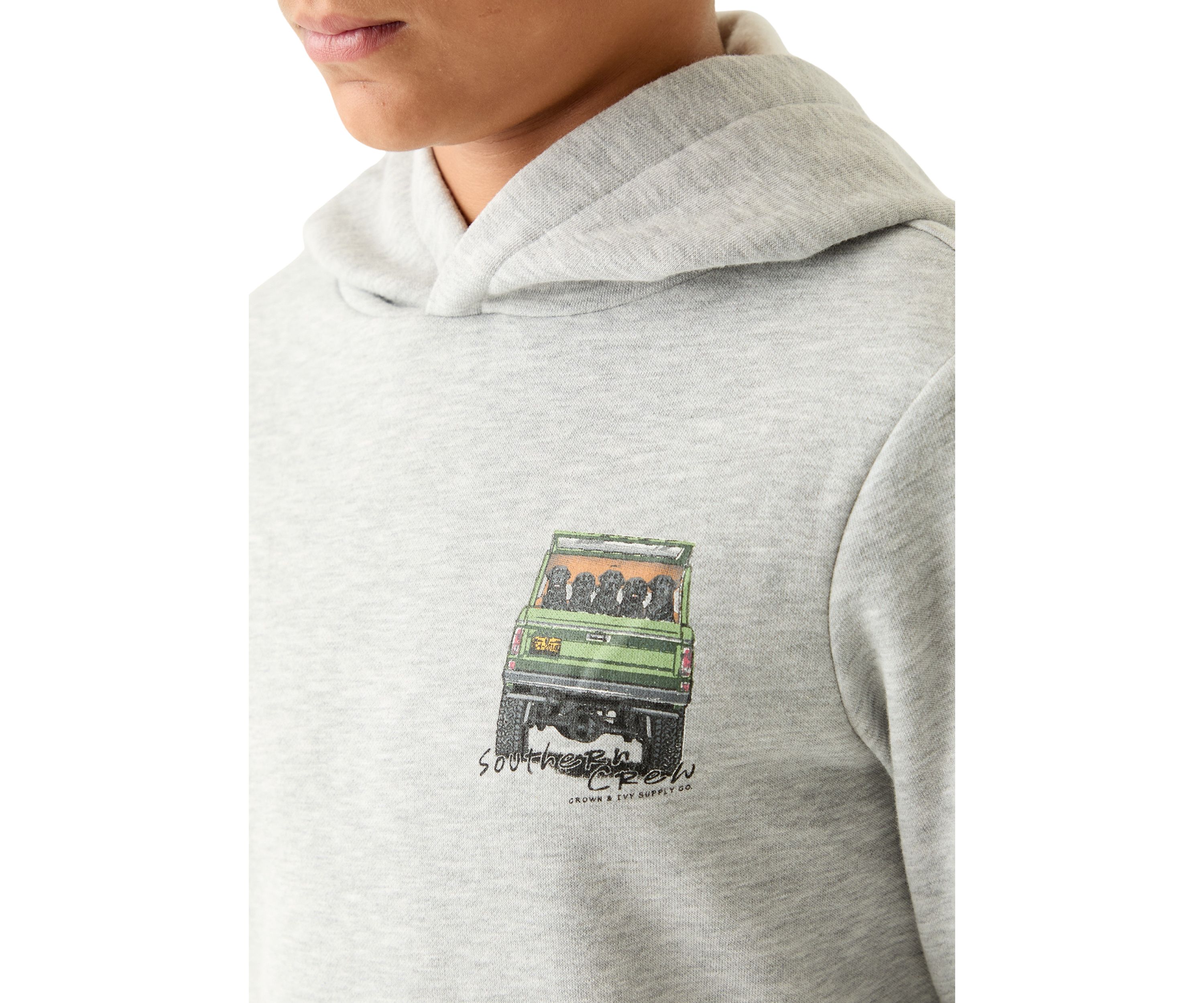 Boys 8-20 Long Sleeve Graphic Hoodie 