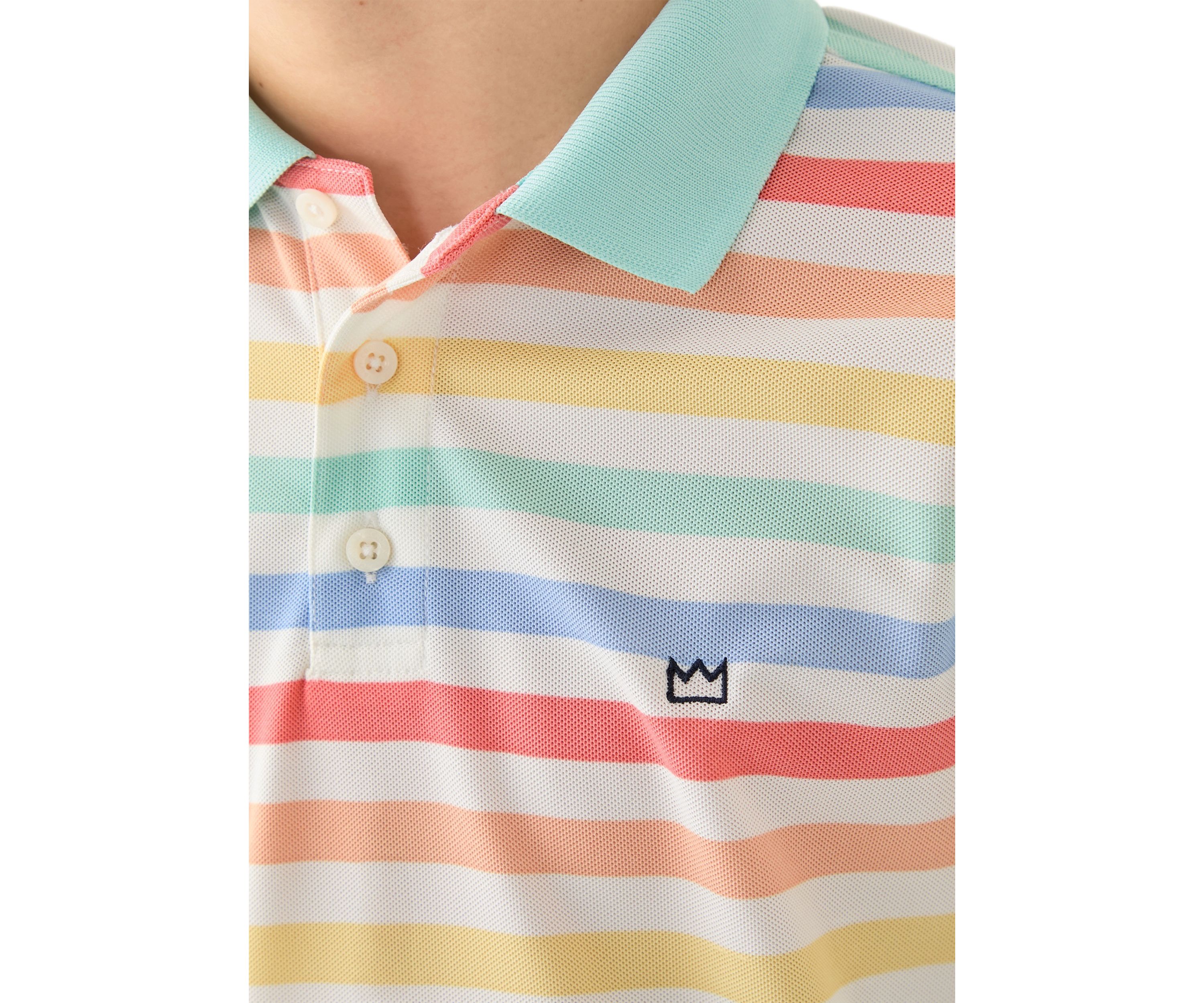 Boys 8-20 Stripe Performance Polo Shirt