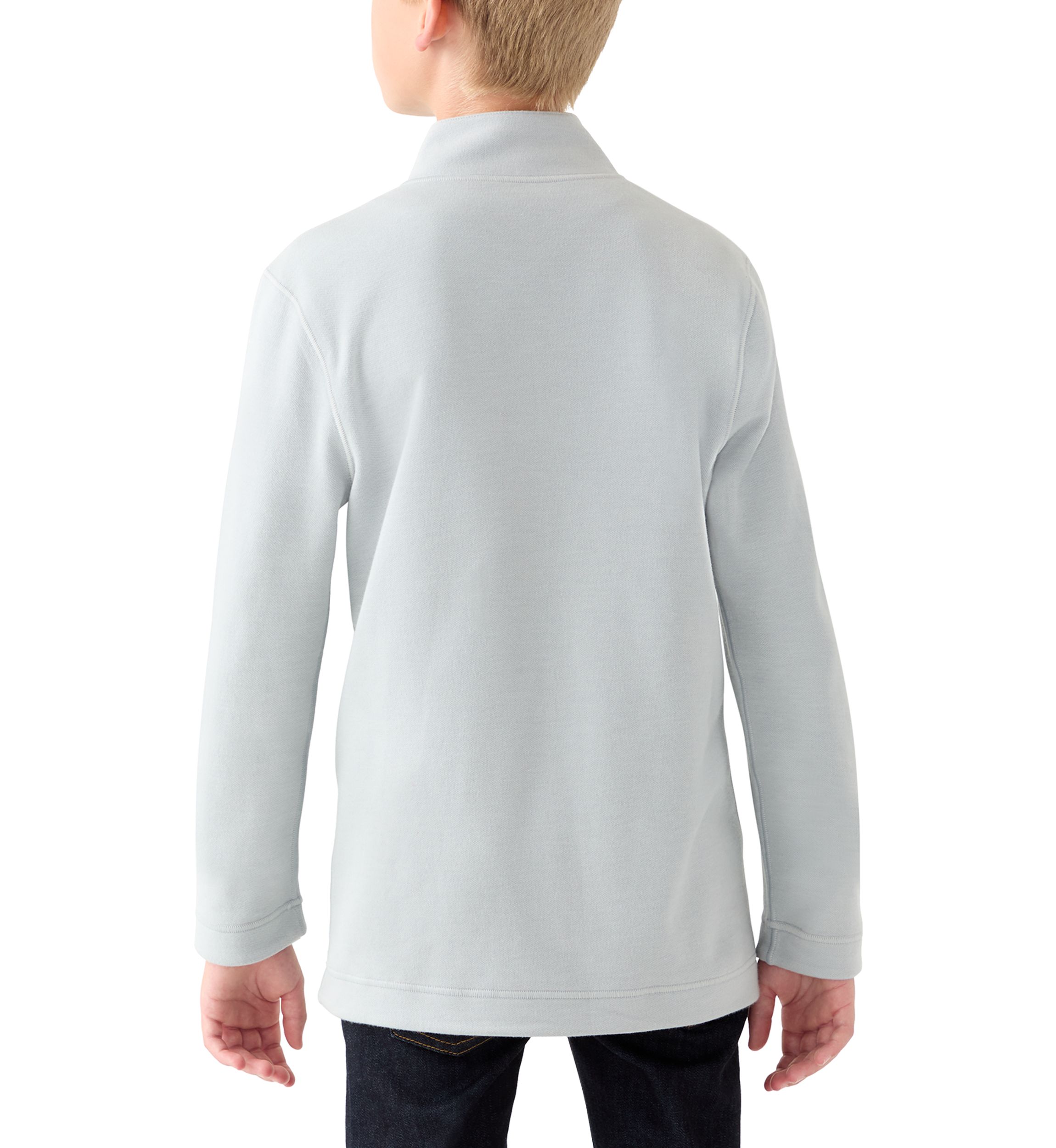 Boys 8-20 Reversible Quarter Zip Pullover