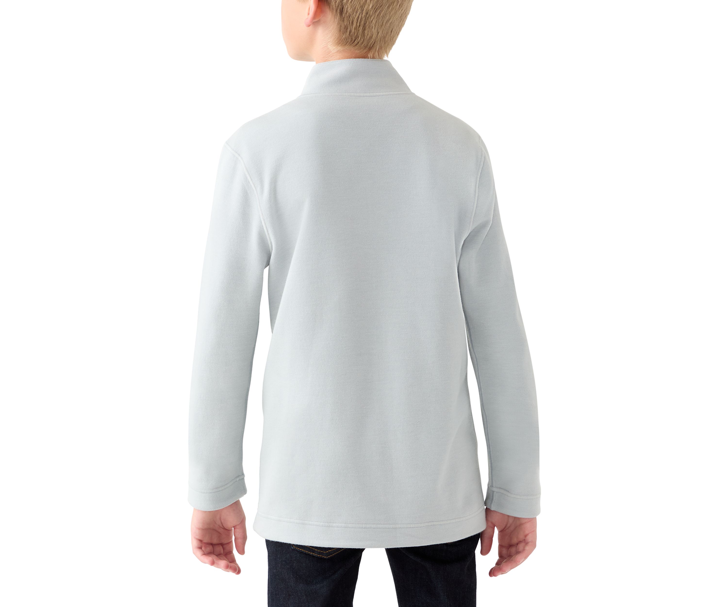 Boys 8-20 Reversible Quarter Zip Pullover