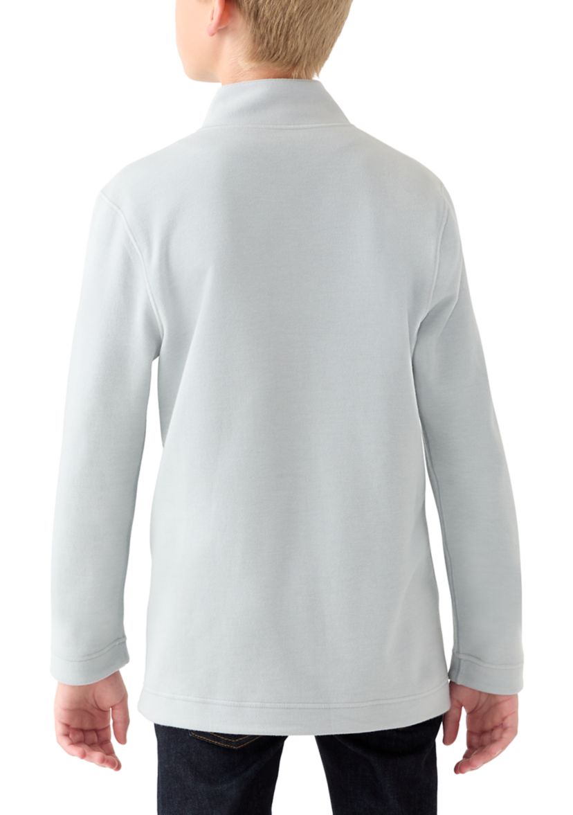 Boys 8-20 Reversible Quarter Zip Pullover