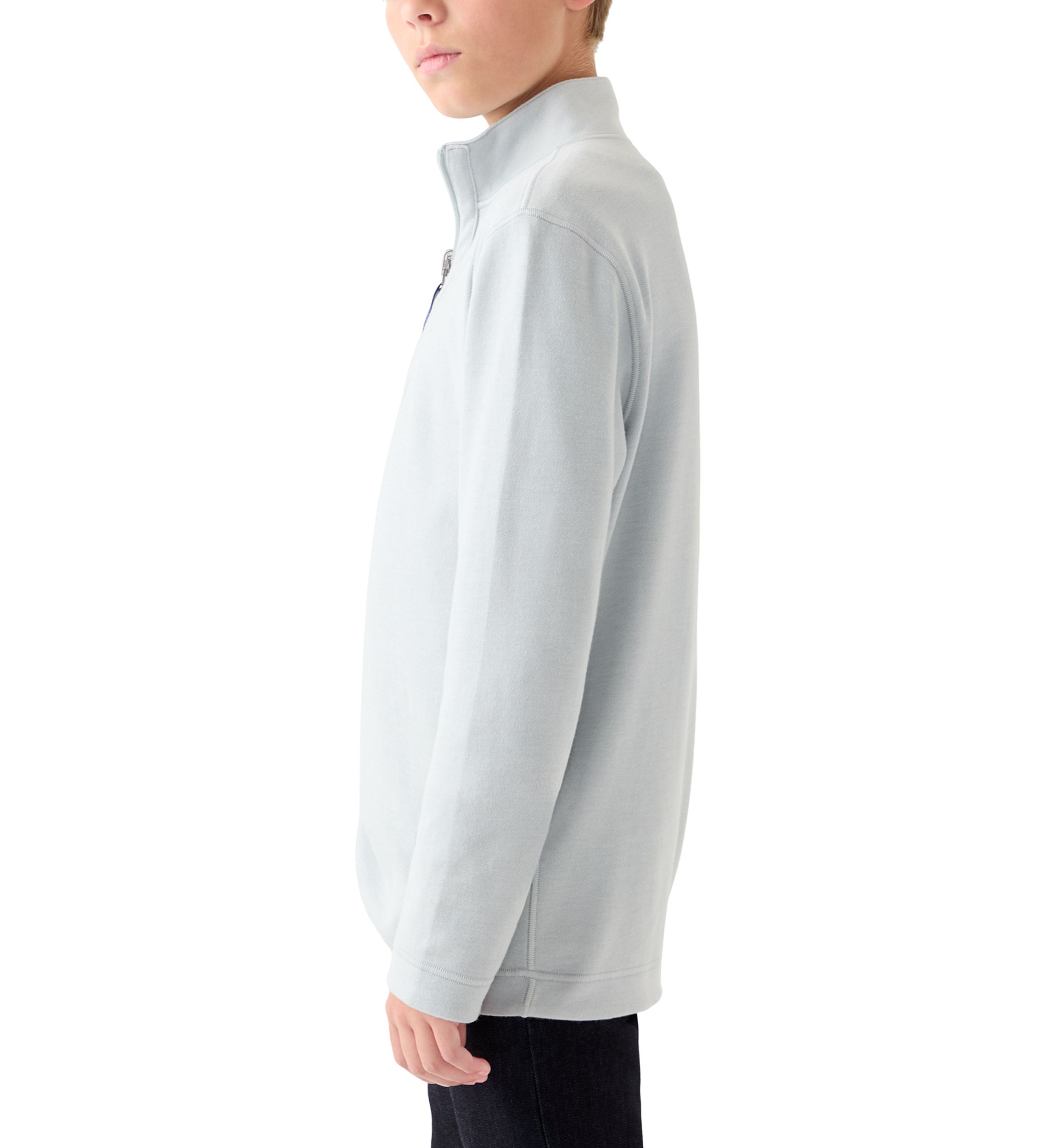 Boys 8-20 Reversible Quarter Zip Pullover