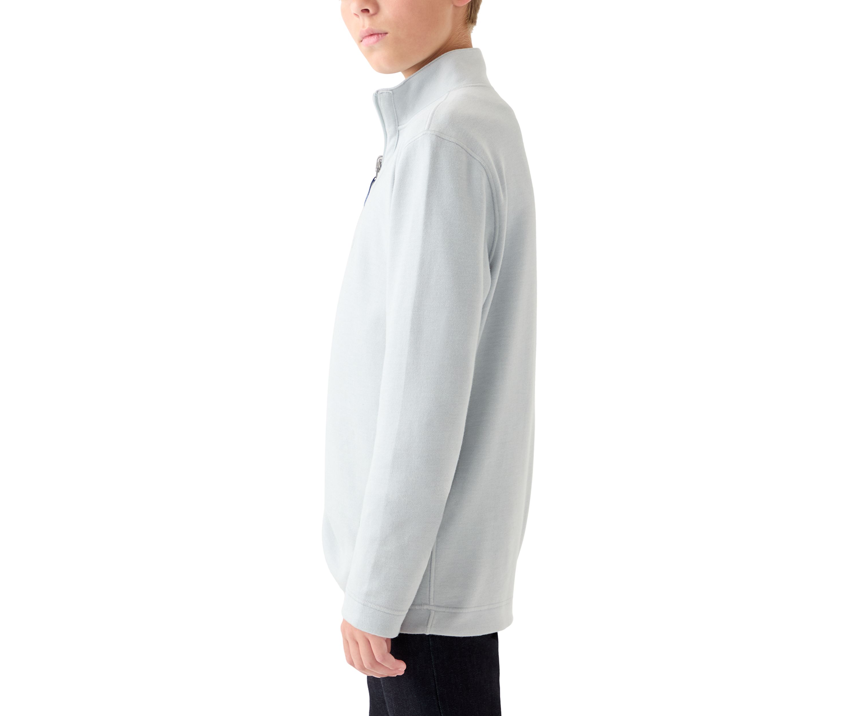 Boys 8-20 Reversible Quarter Zip Pullover