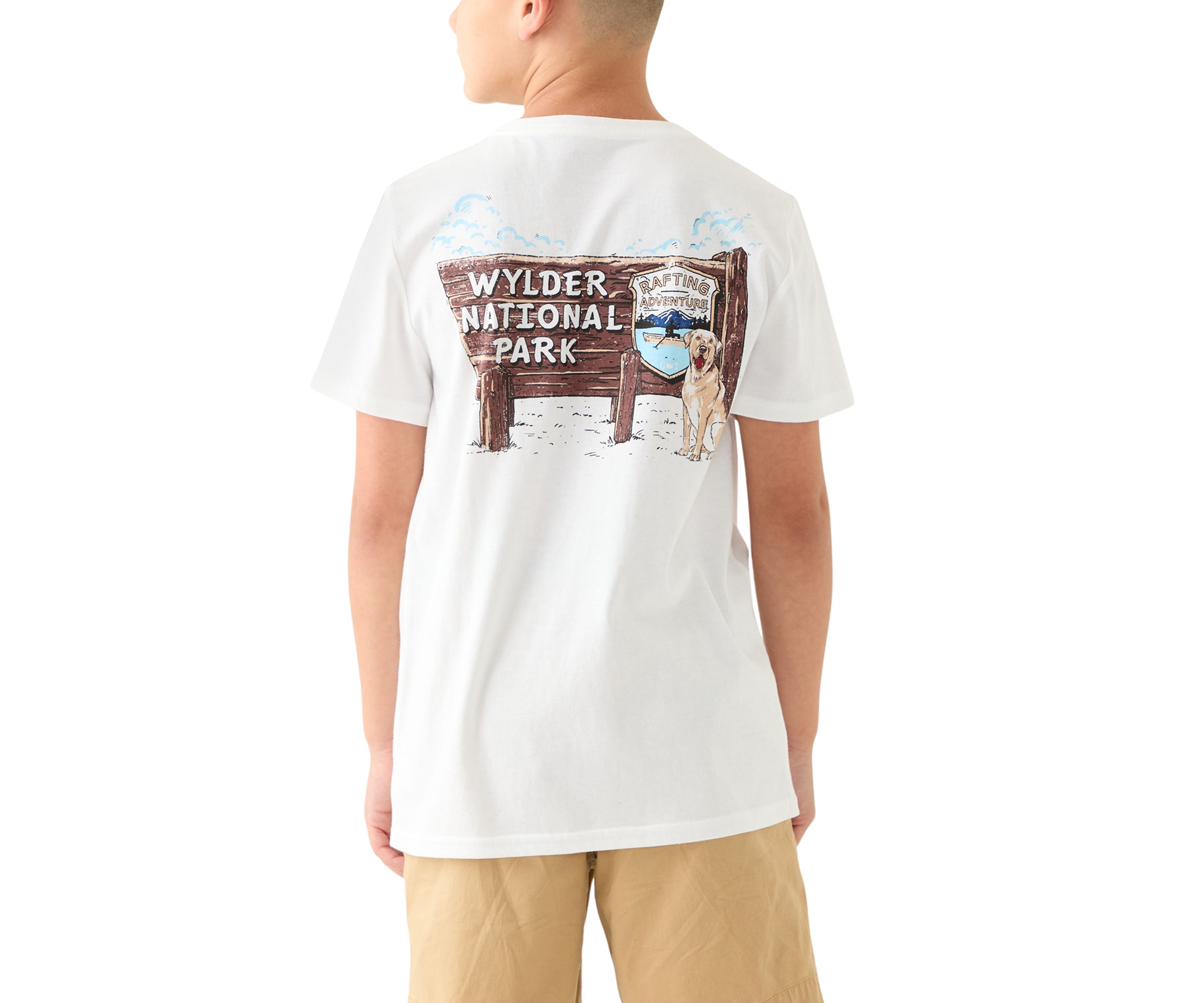 Boys 8-20 Short Sleeve Graphic Tee