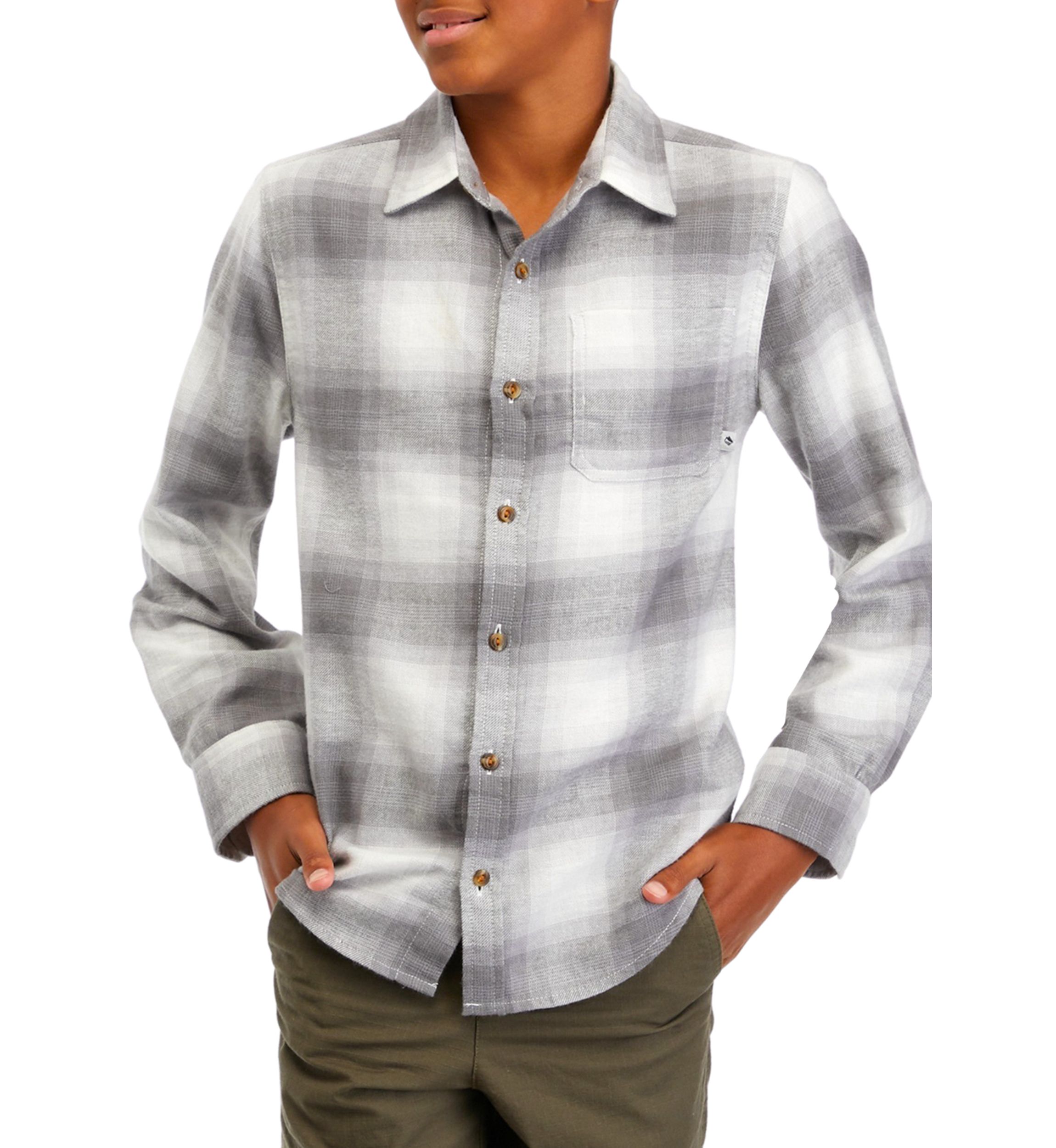 Boys 8-20 Flannel Shirt