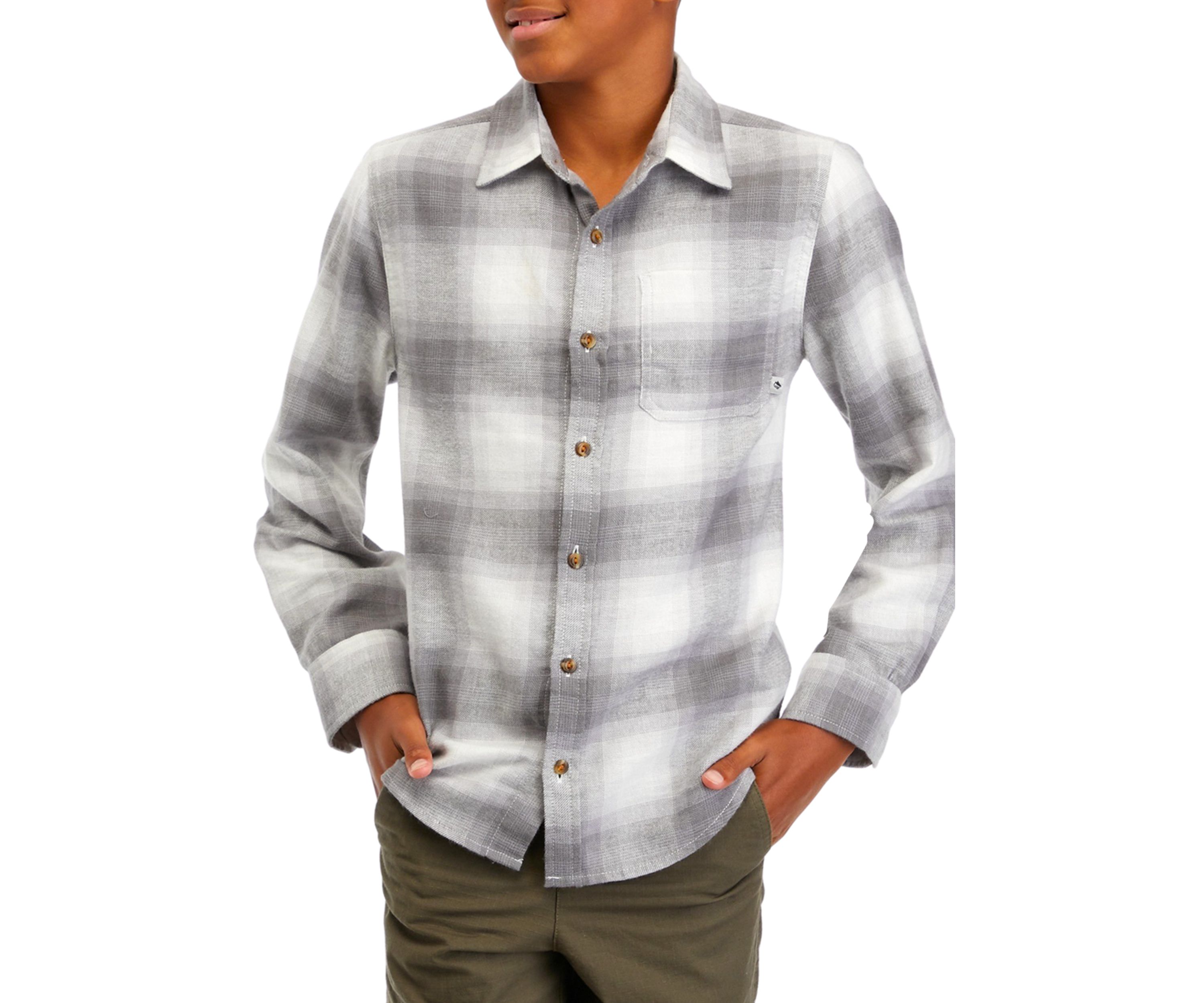 Boys 8-20 Flannel Shirt