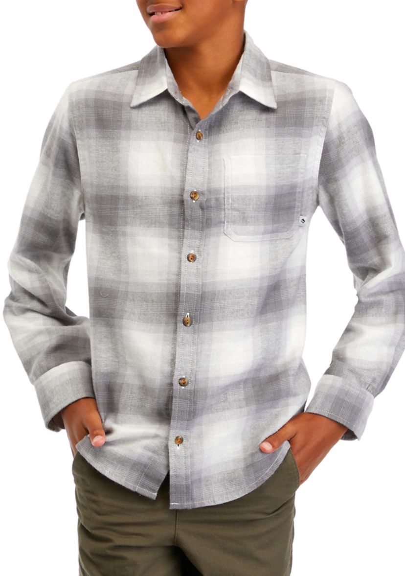 Boys 8-20 Flannel Shirt