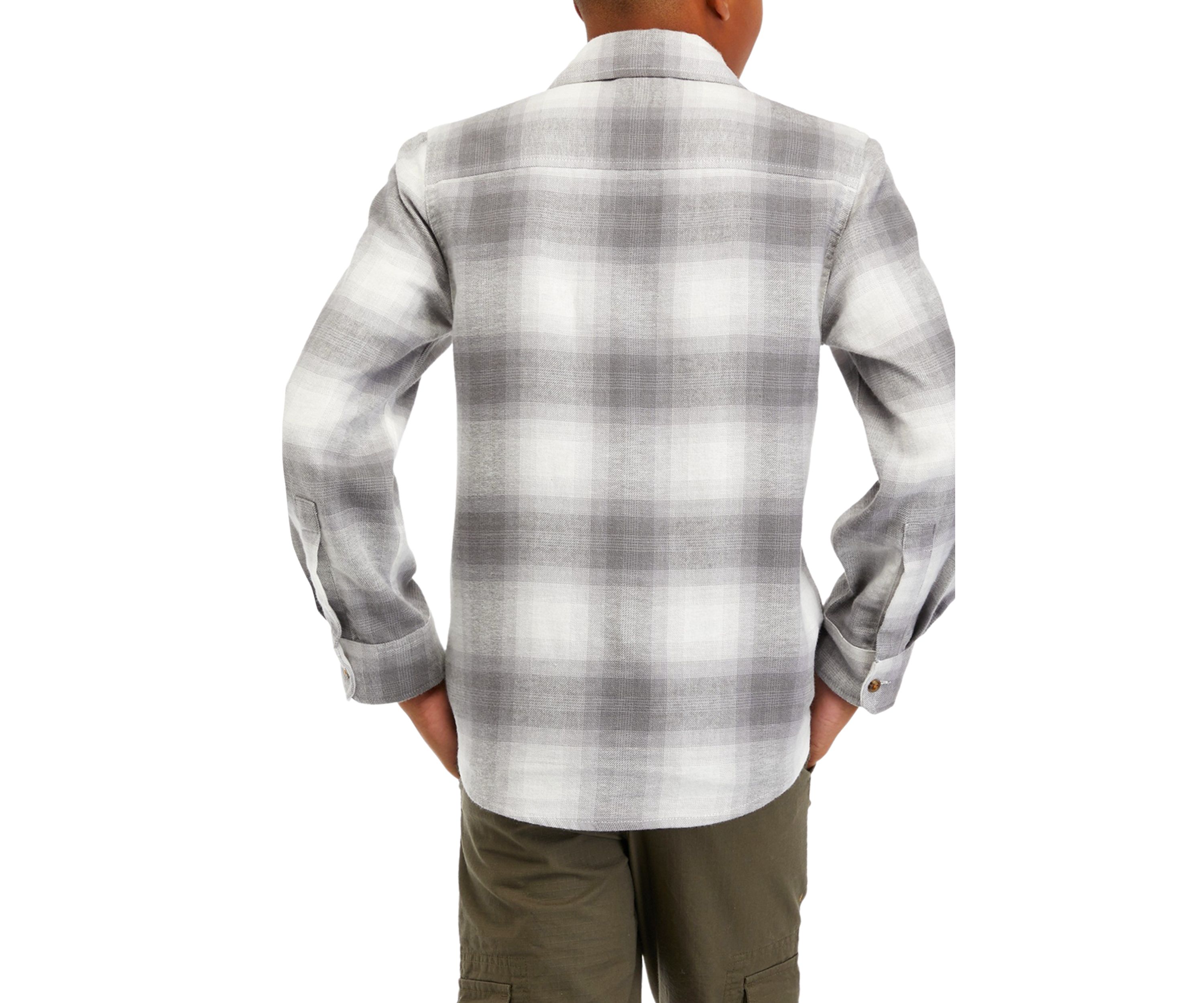 Boys 8-20 Flannel Shirt