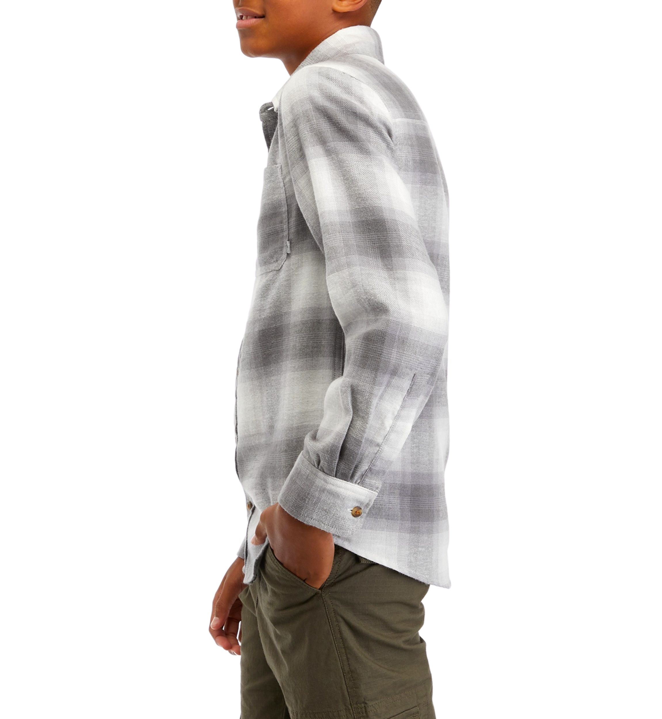 Boys 8-20 Flannel Shirt