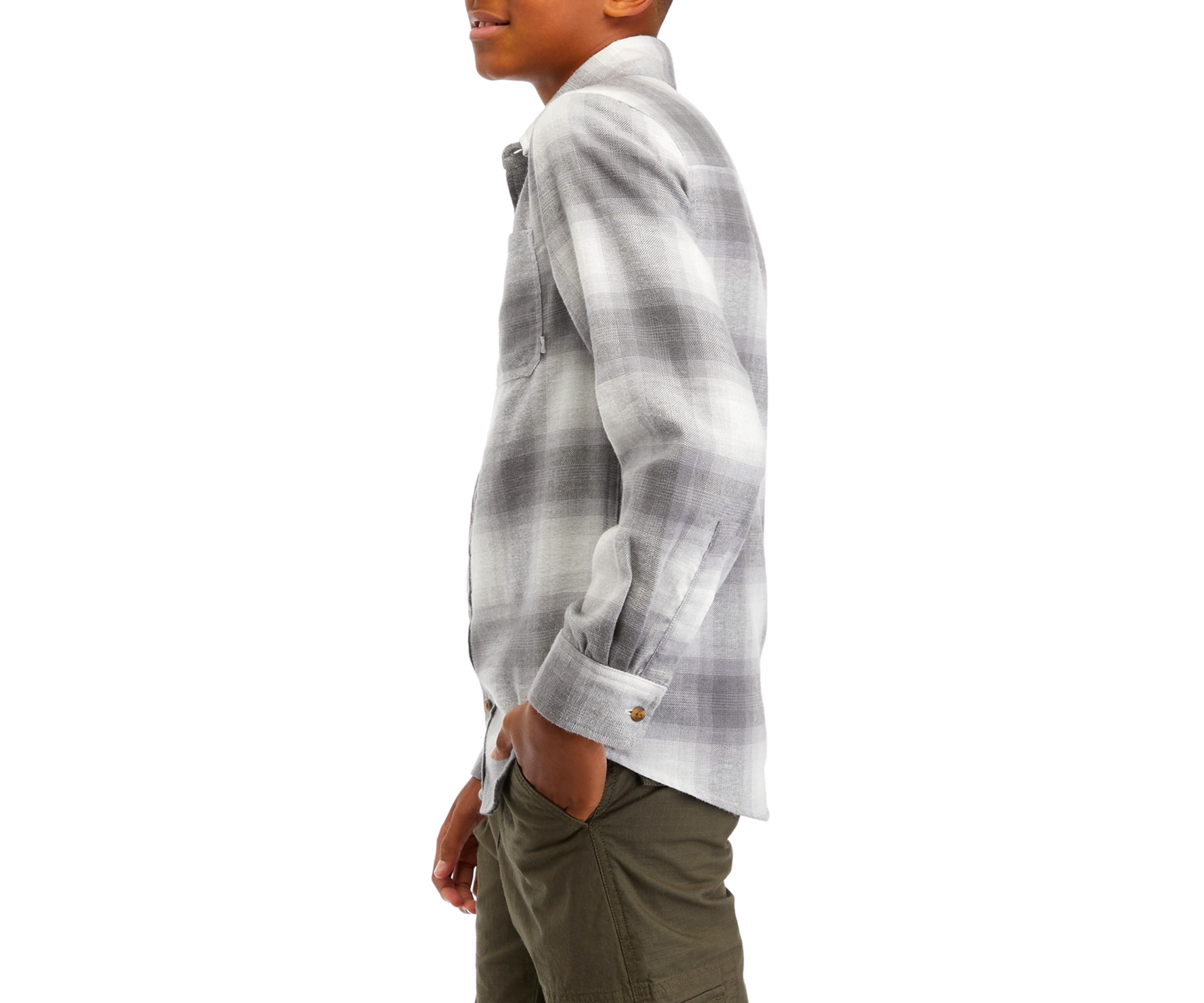 Boys 8-20 Flannel Shirt