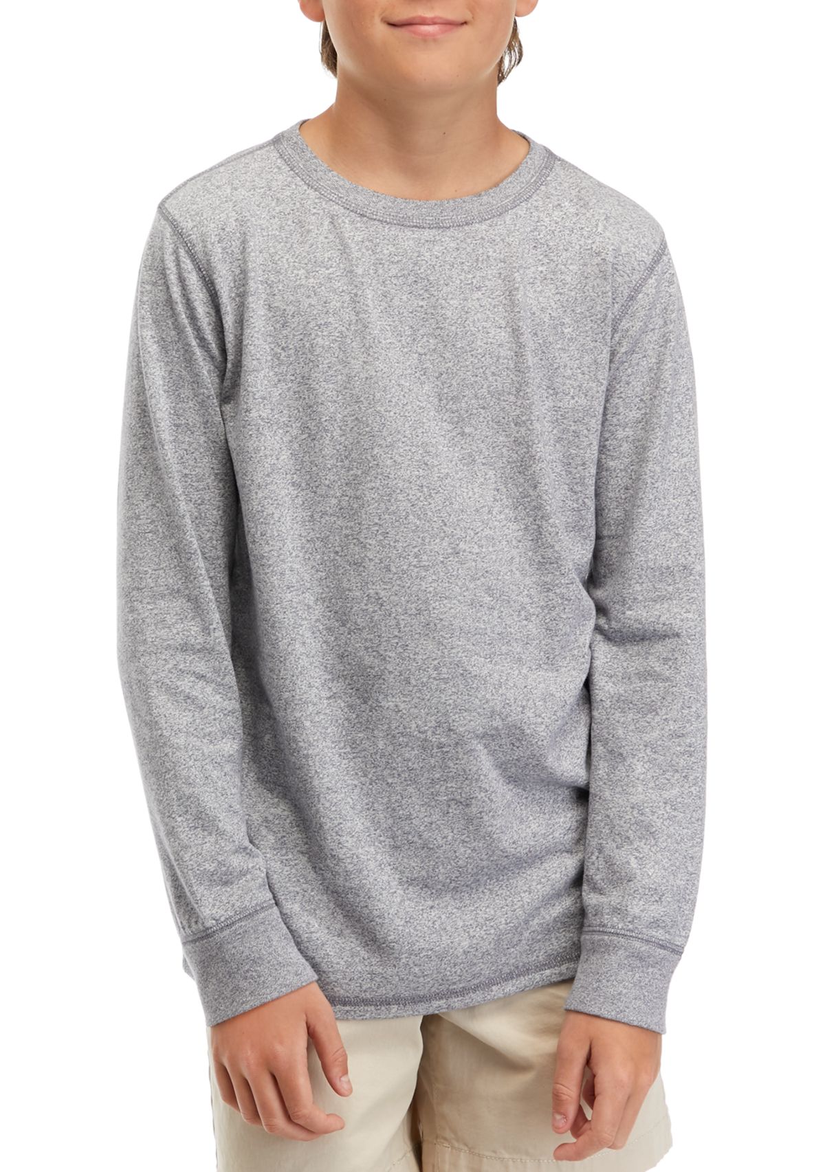 Boys 8-20 Jaspe Crew Shirt