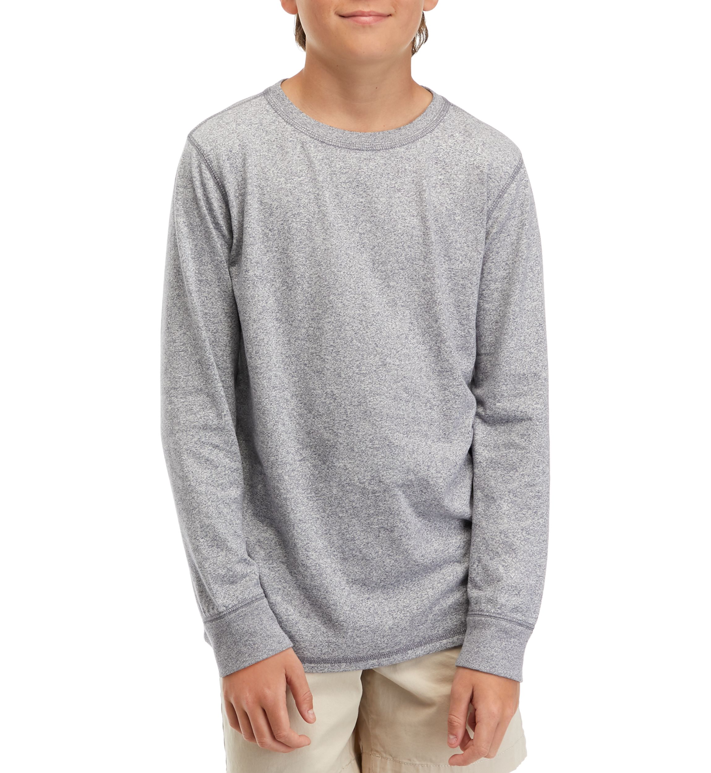 Boys 8-20 Jaspe Crew Shirt