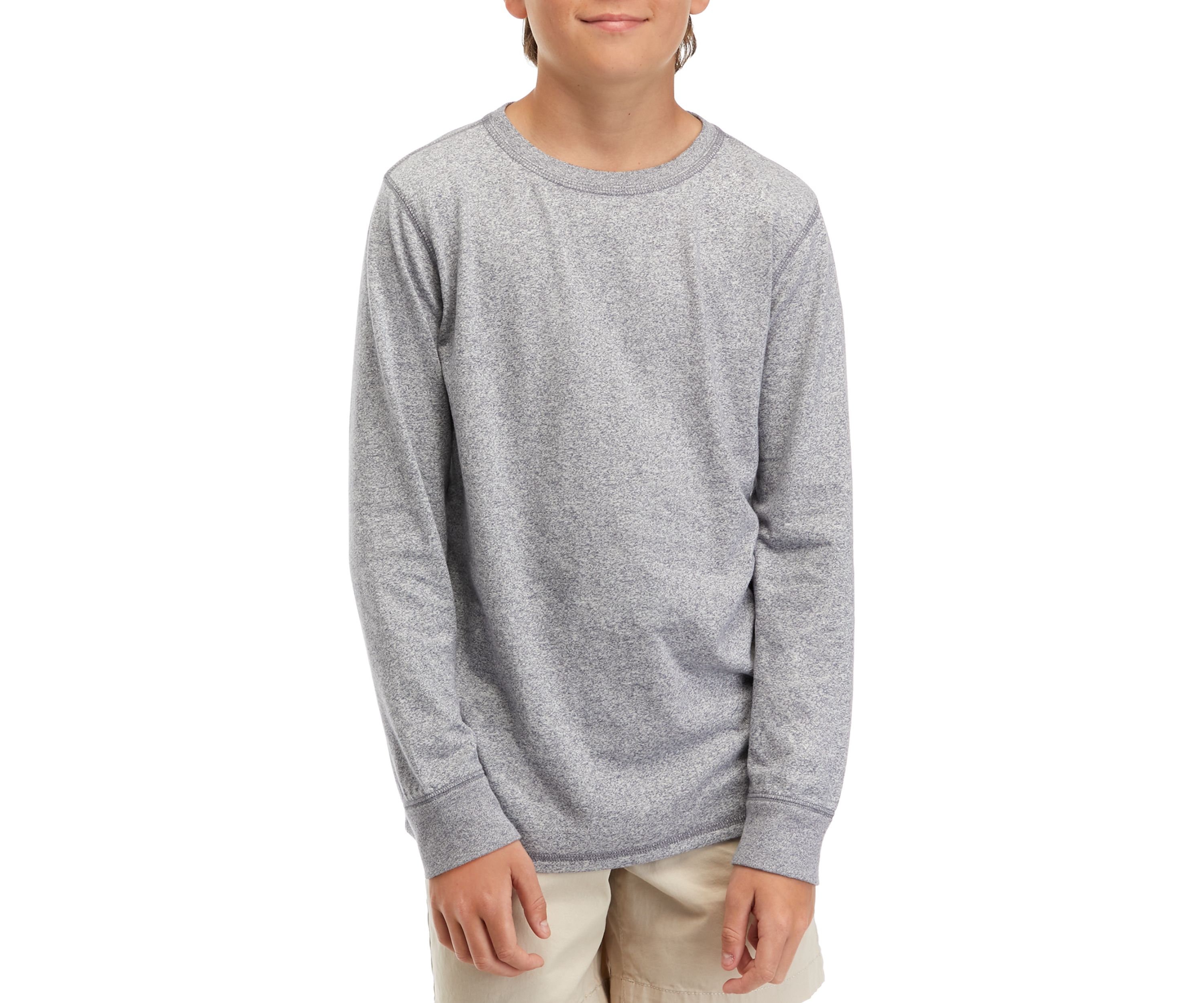 Boys 8-20 Jaspe Crew Shirt