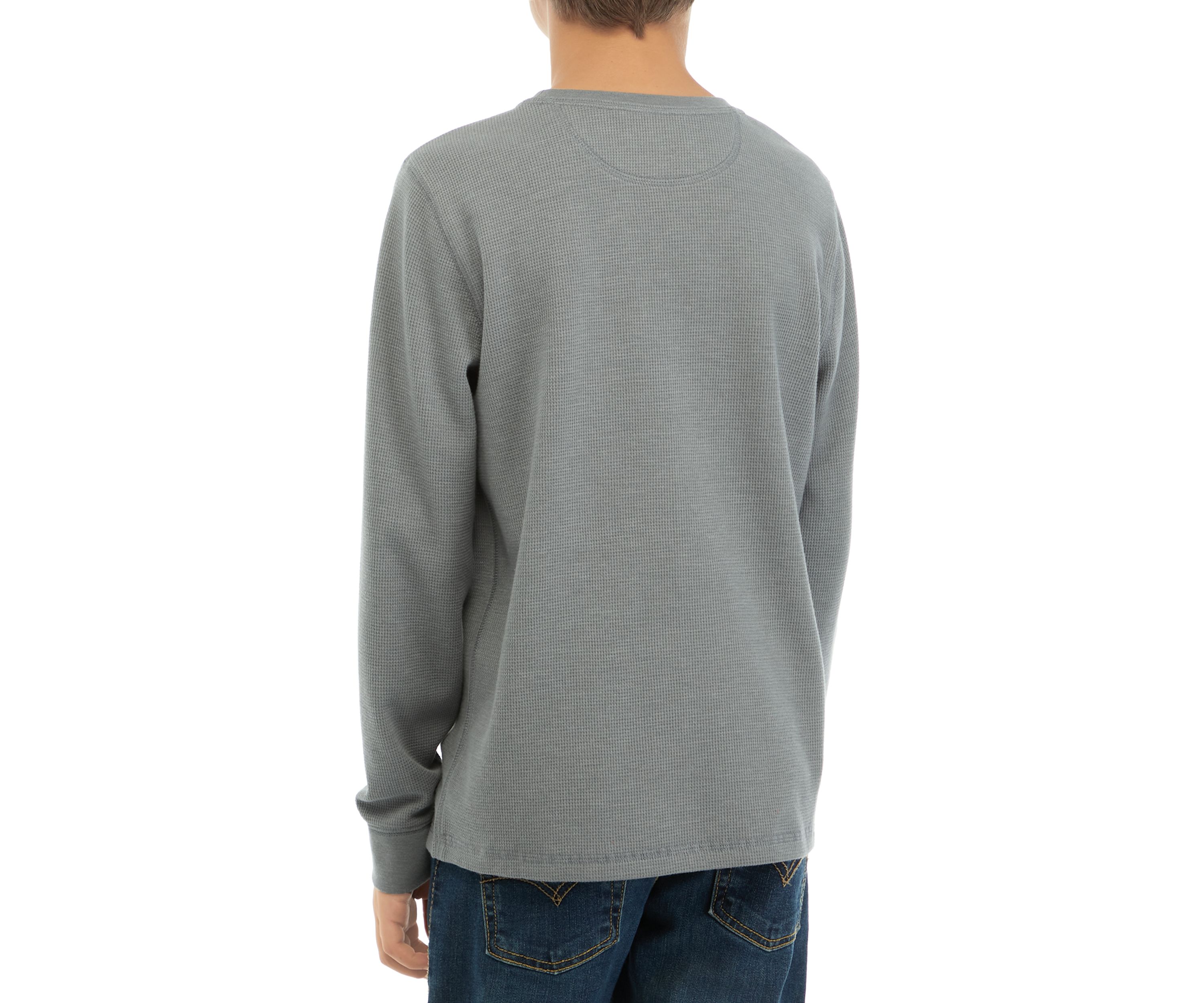 Boys 8-20 Thermal Crew Neck Shirt