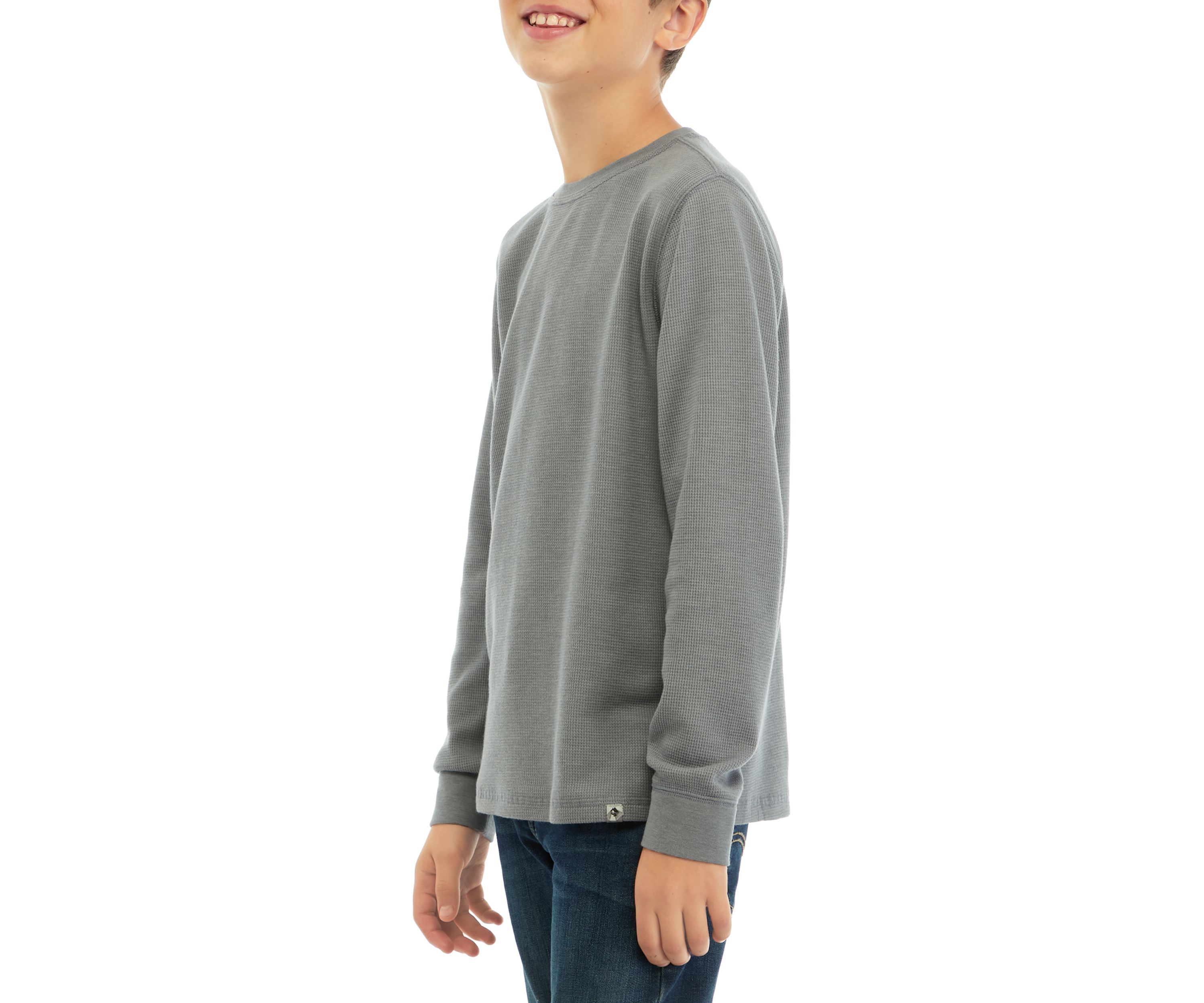 Boys 8-20 Thermal Crew Neck Shirt