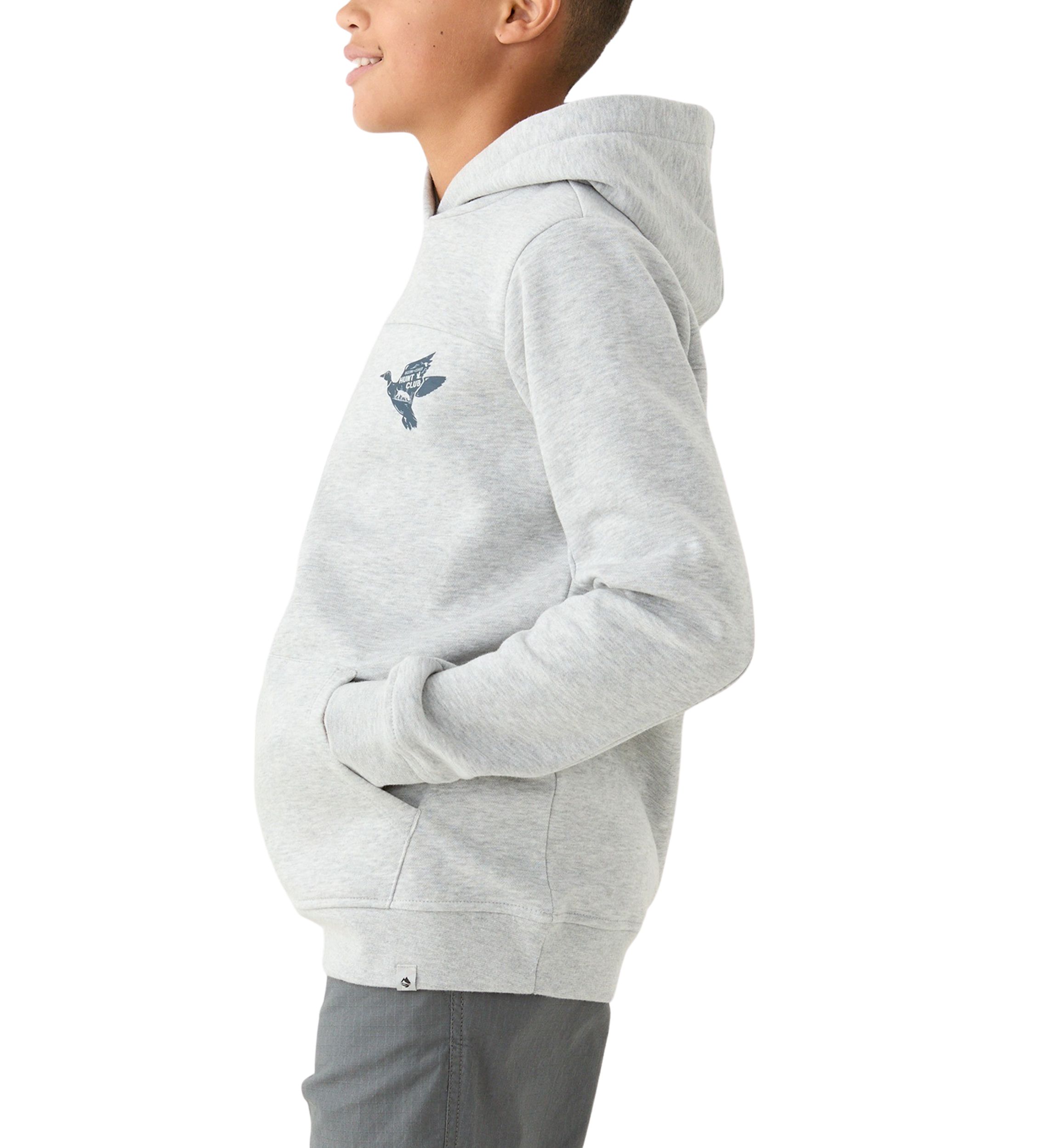 Boys 8-20 Heather Graphic Hoodie