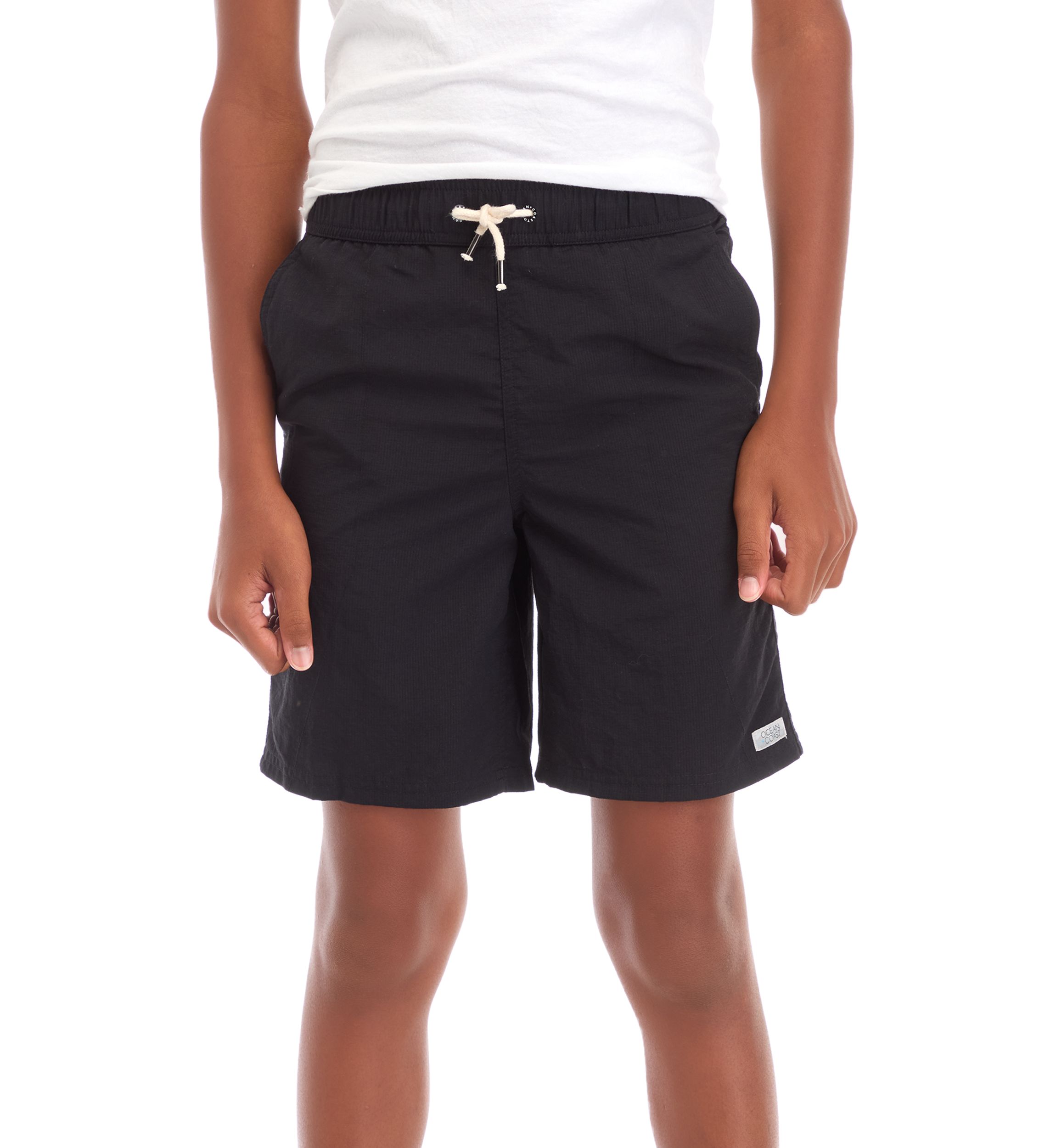 Boys 8-20 Solid Woven Shorts