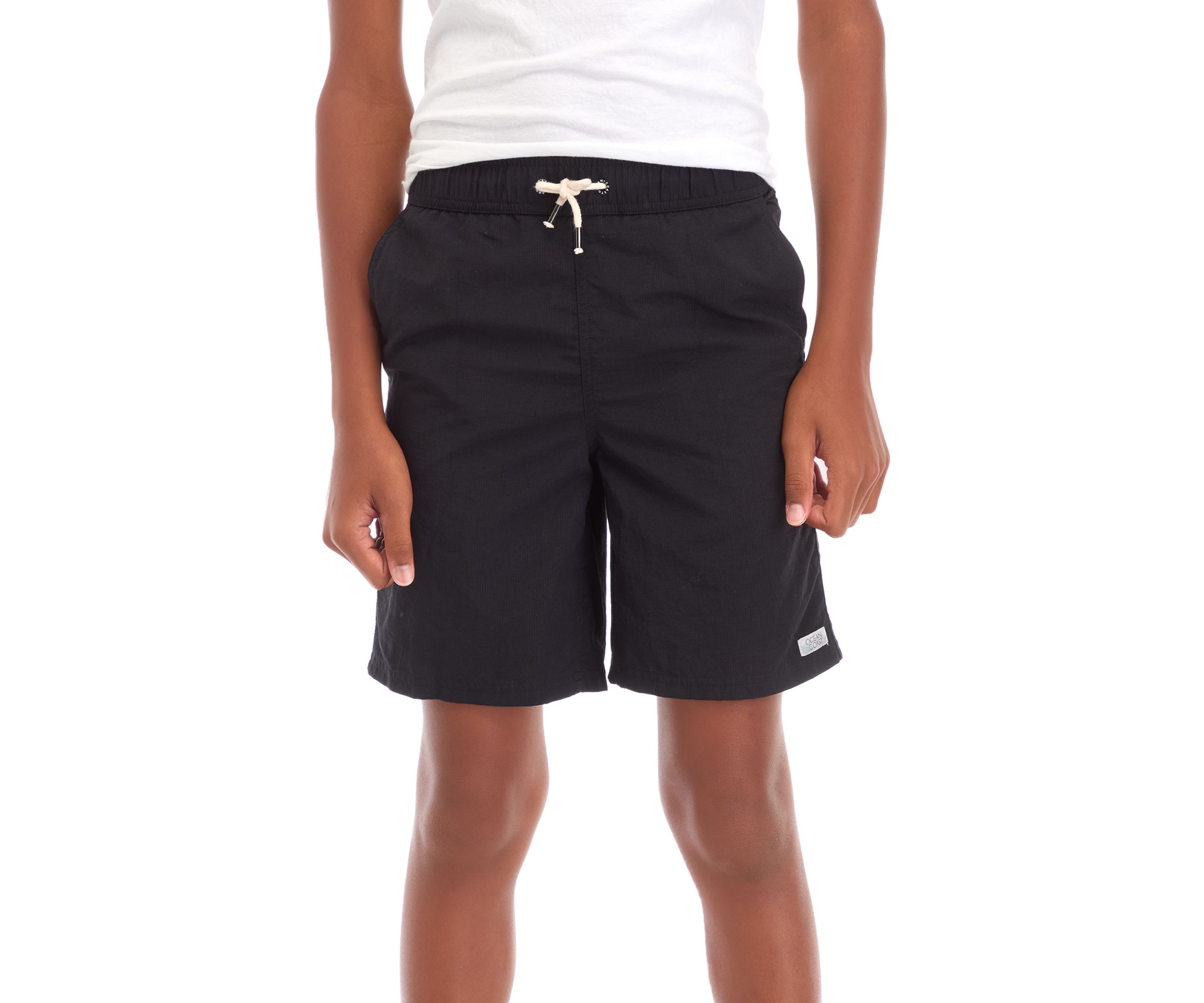 Boys 8-20 Solid Woven Shorts