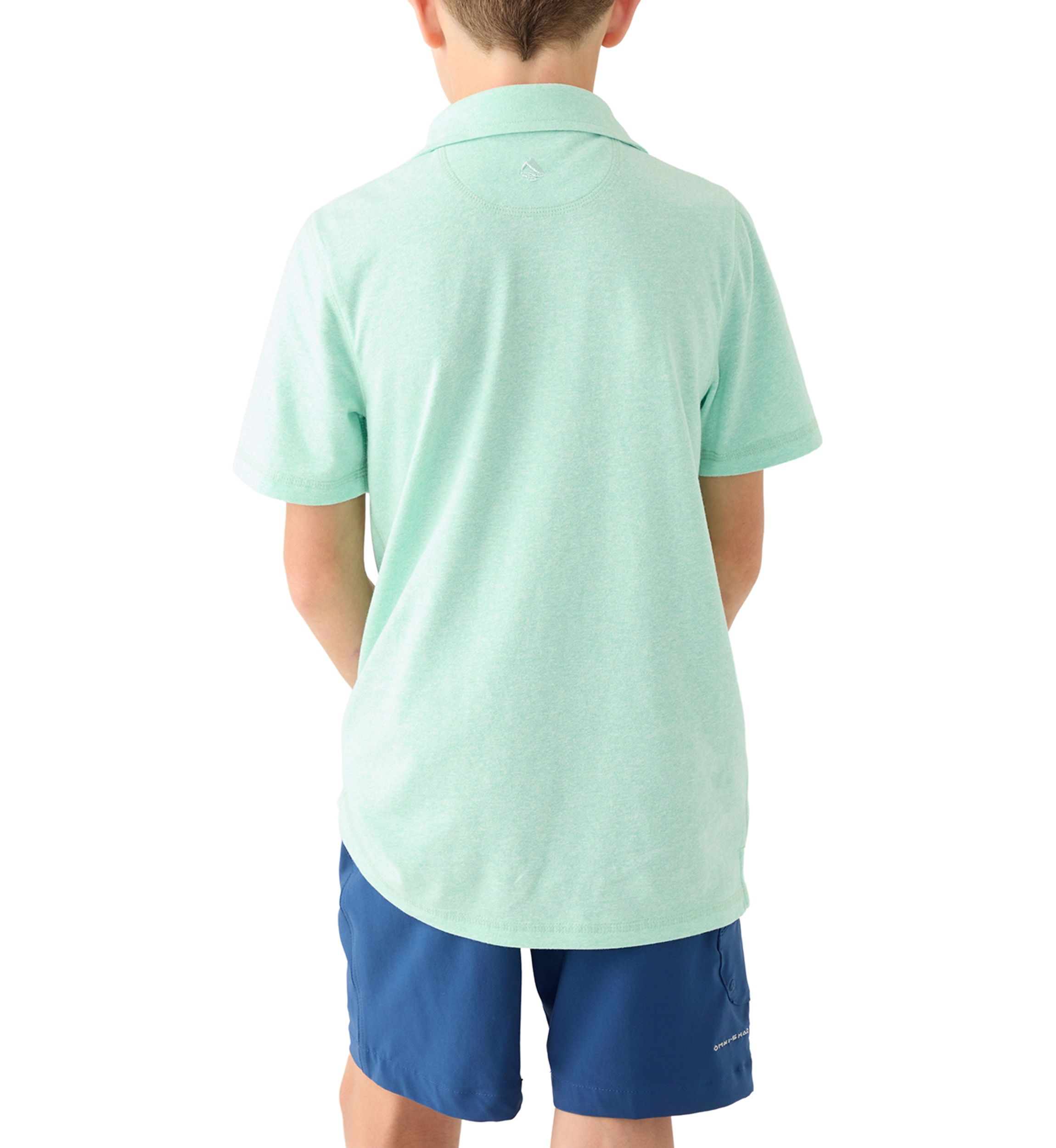 Boys 8-20 Short Sleeve Jaspe Polo Shirt