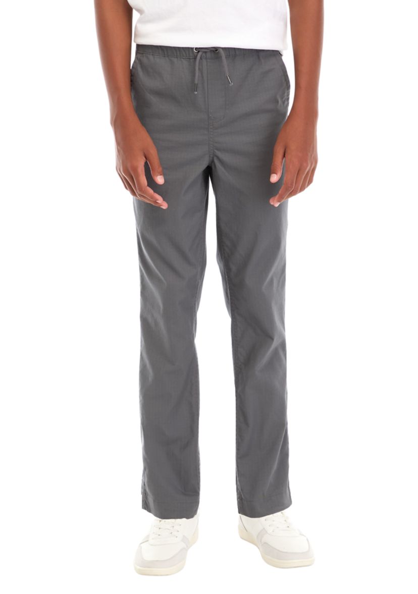 Boys 8-20 Ripstop Pull On Pants