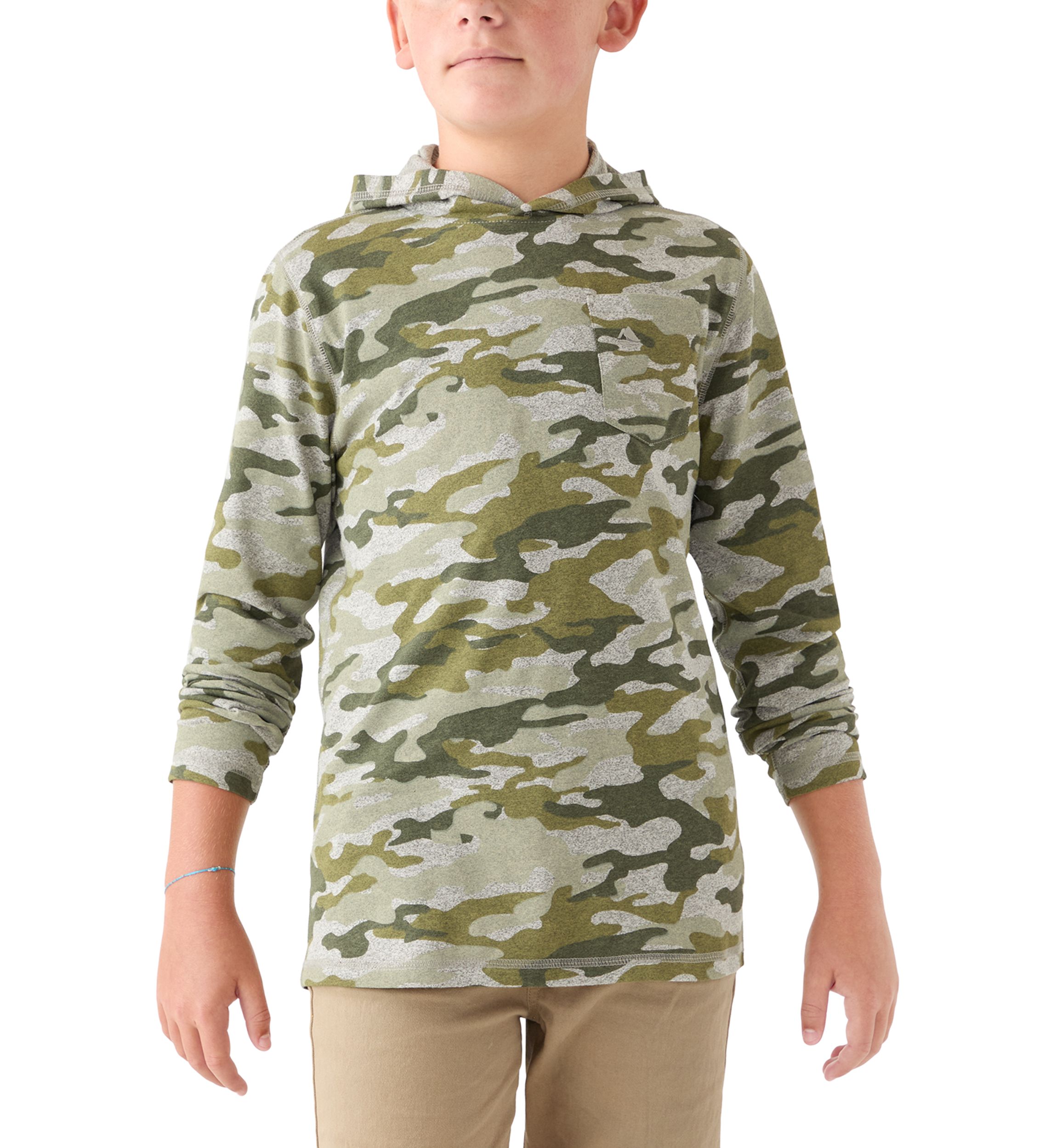 Boys 8-20 Long Sleeve Jaspe Hoodie