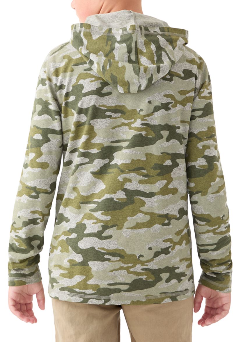 Boys 8-20 Long Sleeve Jaspe Hoodie