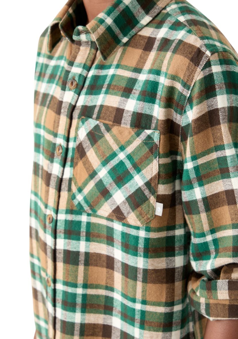 Boys 8-20 Long Sleeve Flannel Shirt