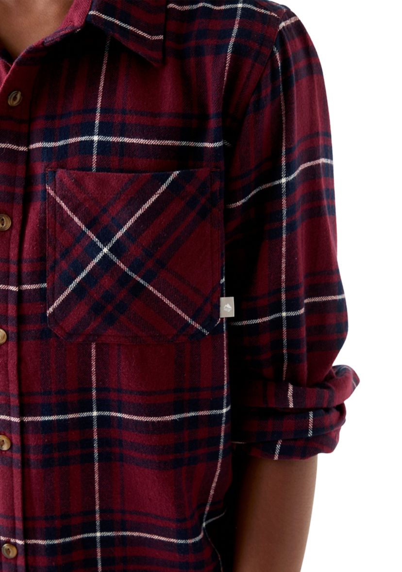 Boys 8-20 Long Sleeve Flannel Shirt
