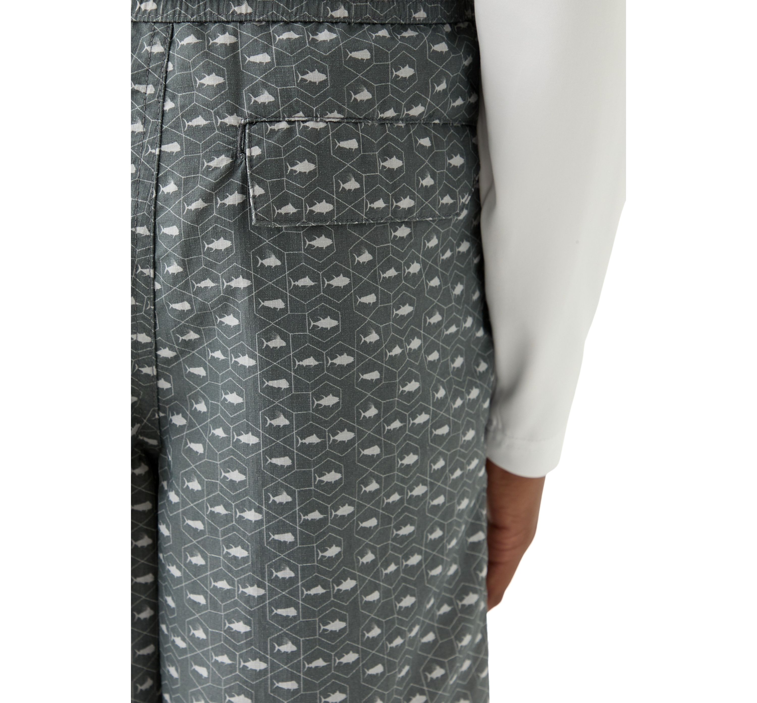 Boys 8-20 Shark Printed Swim Trunks
