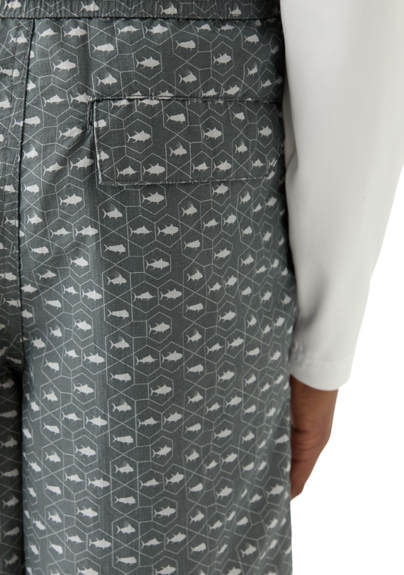 Boys 8-20 Shark Printed Swim Trunks