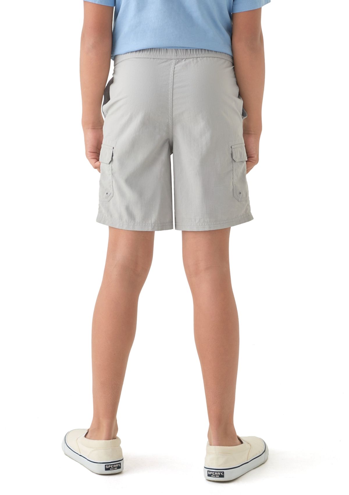 Boys 8-20 Woven Pull On Cargo Shorts