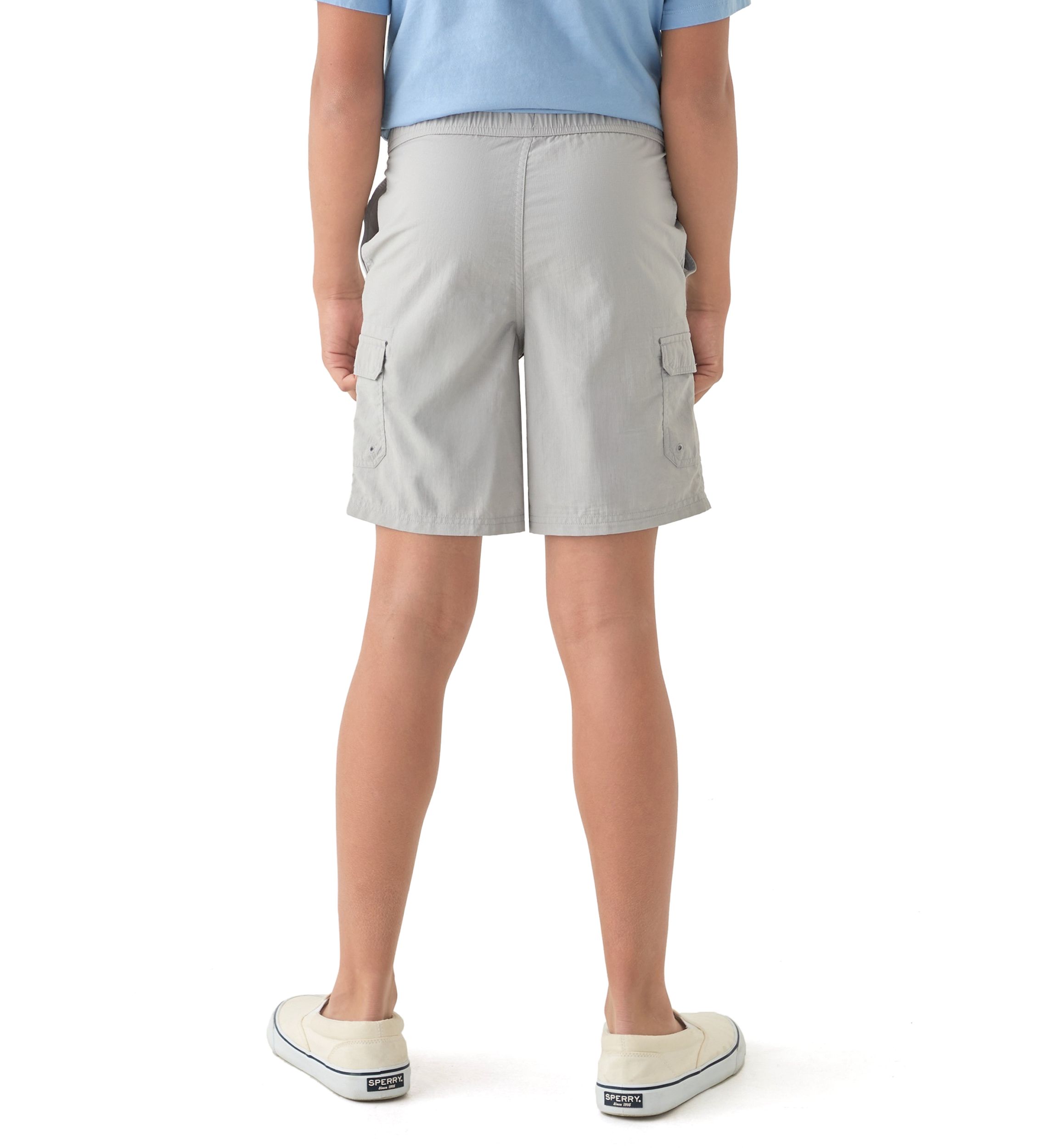 Boys 8-20 Woven Pull On Cargo Shorts