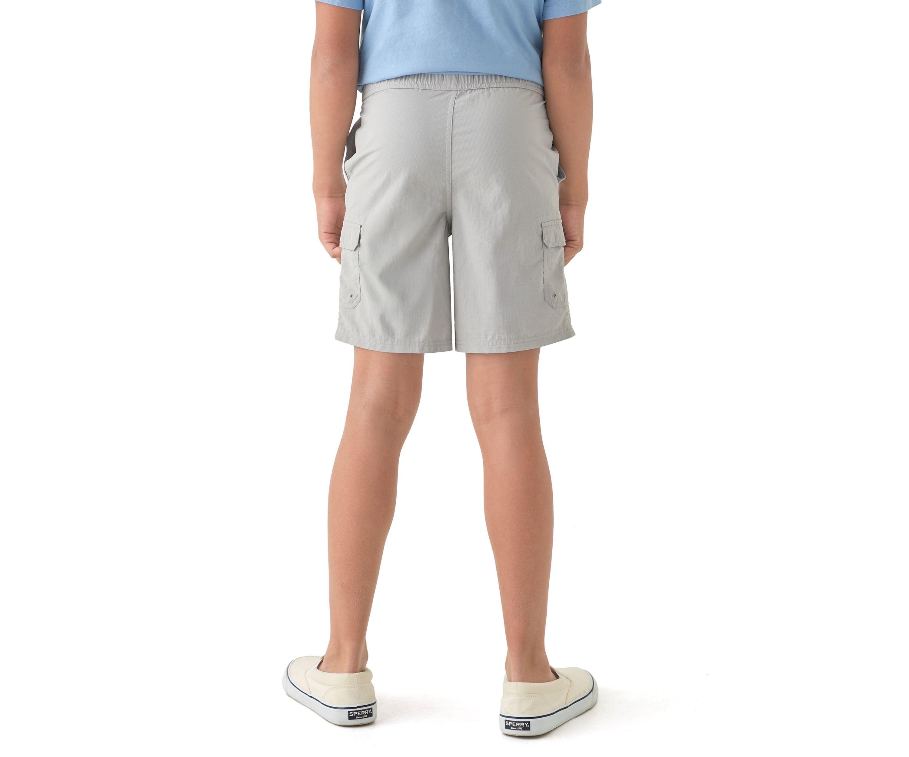 Boys 8-20 Woven Pull On Cargo Shorts