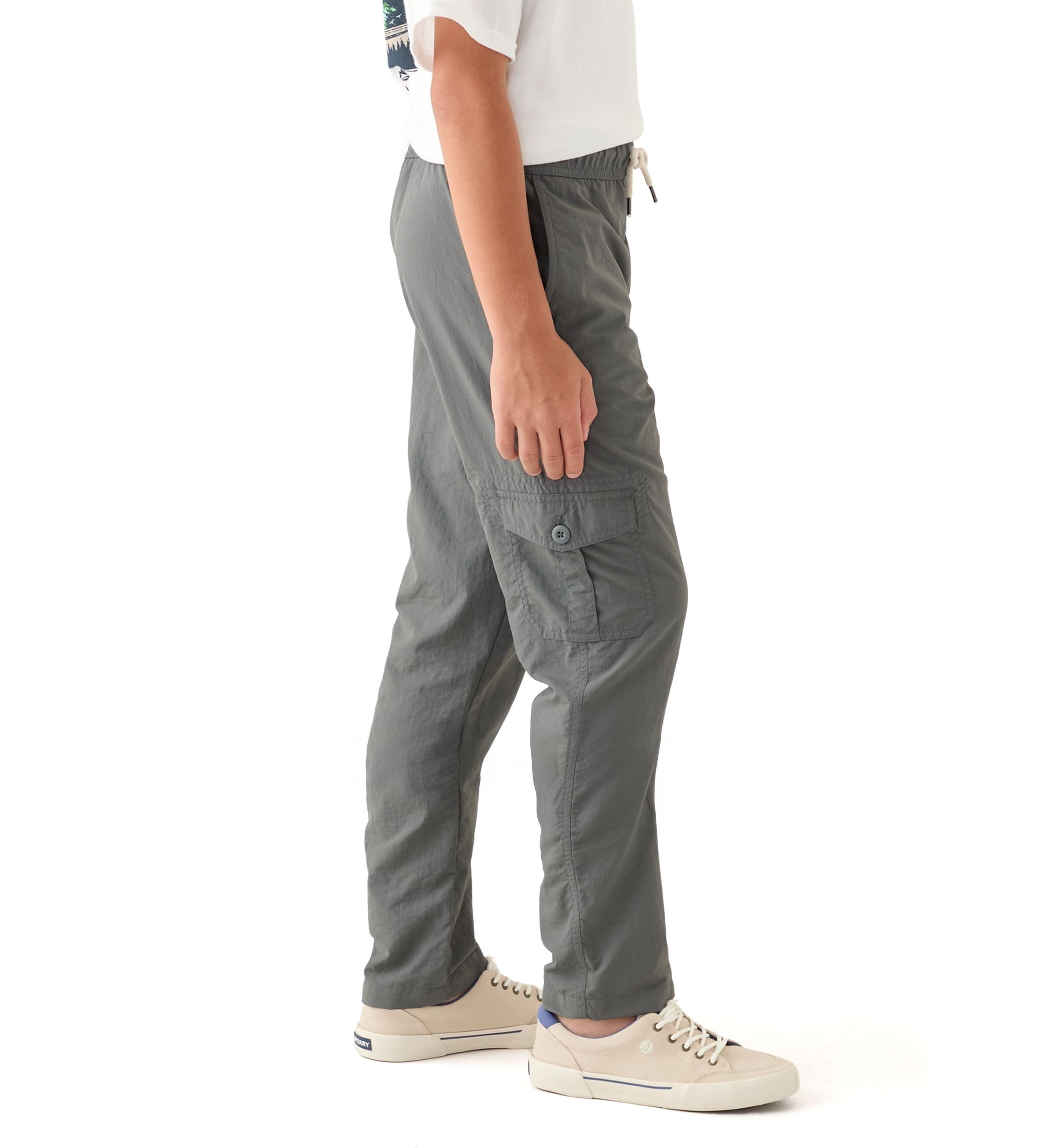 Boys 8-20 Woven Pull On Cargo Pants