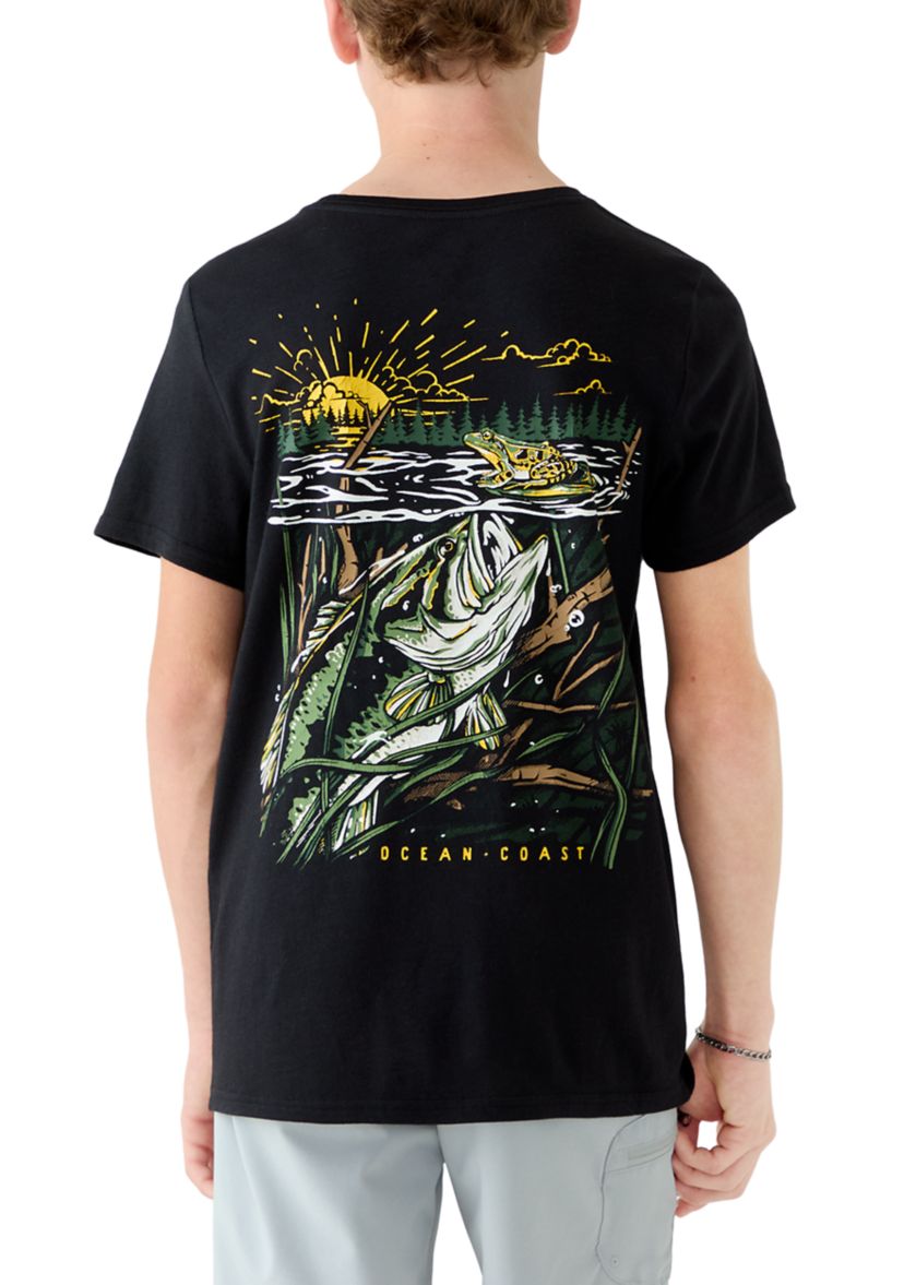 Ocean + Coast® Boys 8-20 Short Sleeve Graphic T-Shirt | Belk