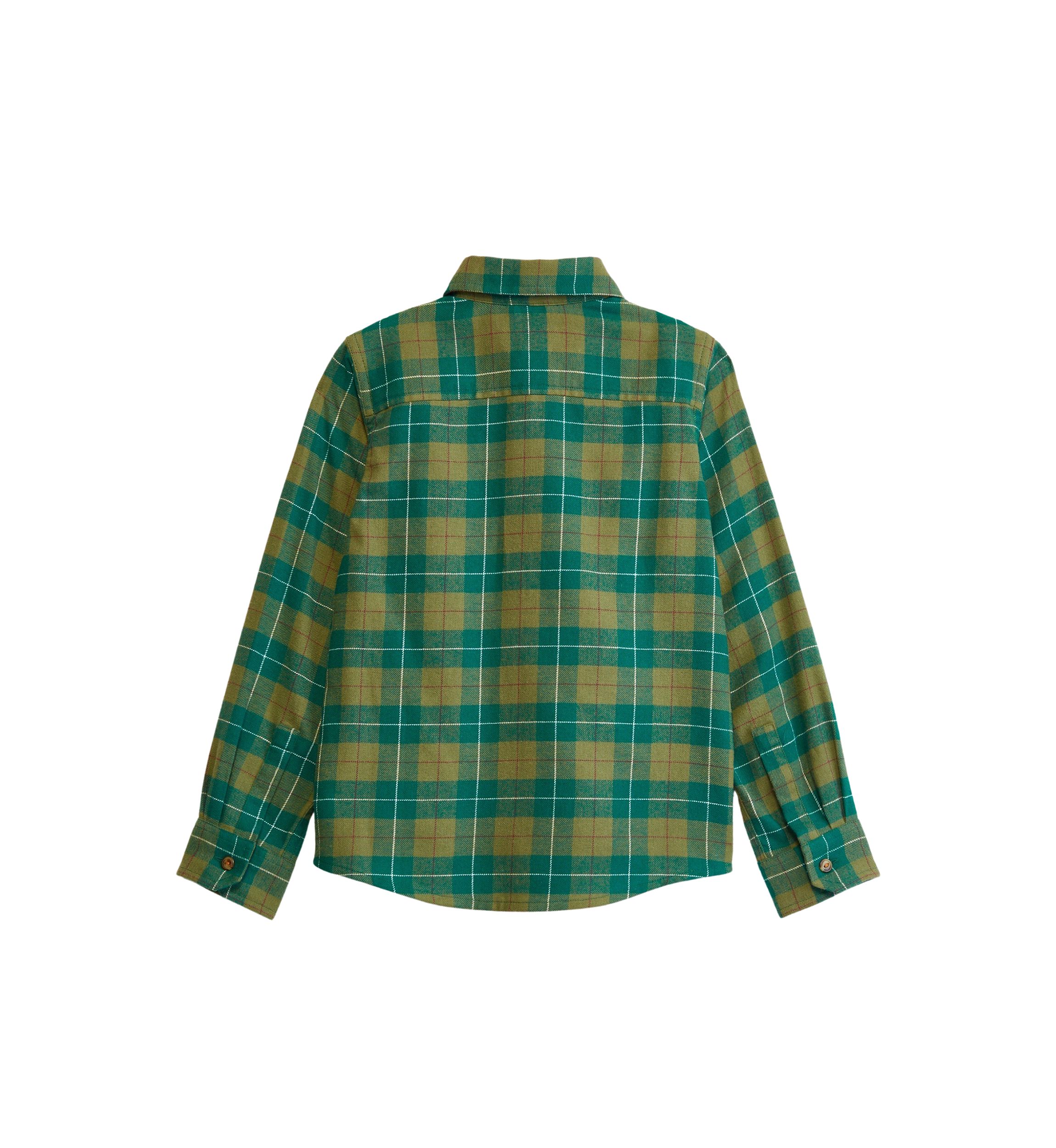 Boys 4-7 Long Sleeve Flannel Shirt